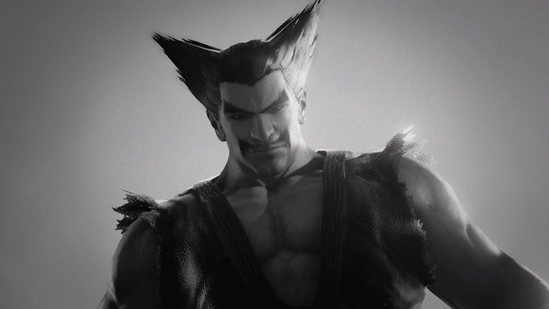 tekken 7, Heihachi, one person, studio shot, front view, portrait