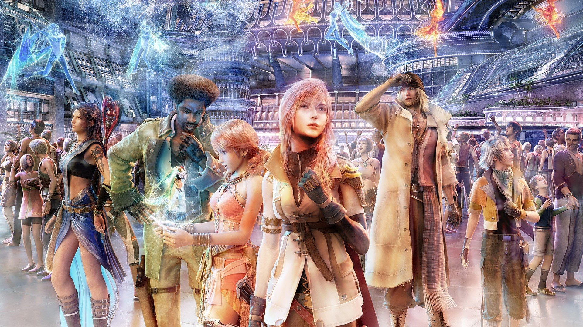 Final Fantasy, Final Fantasy XIII, Hope Estheim, Lightning XIII