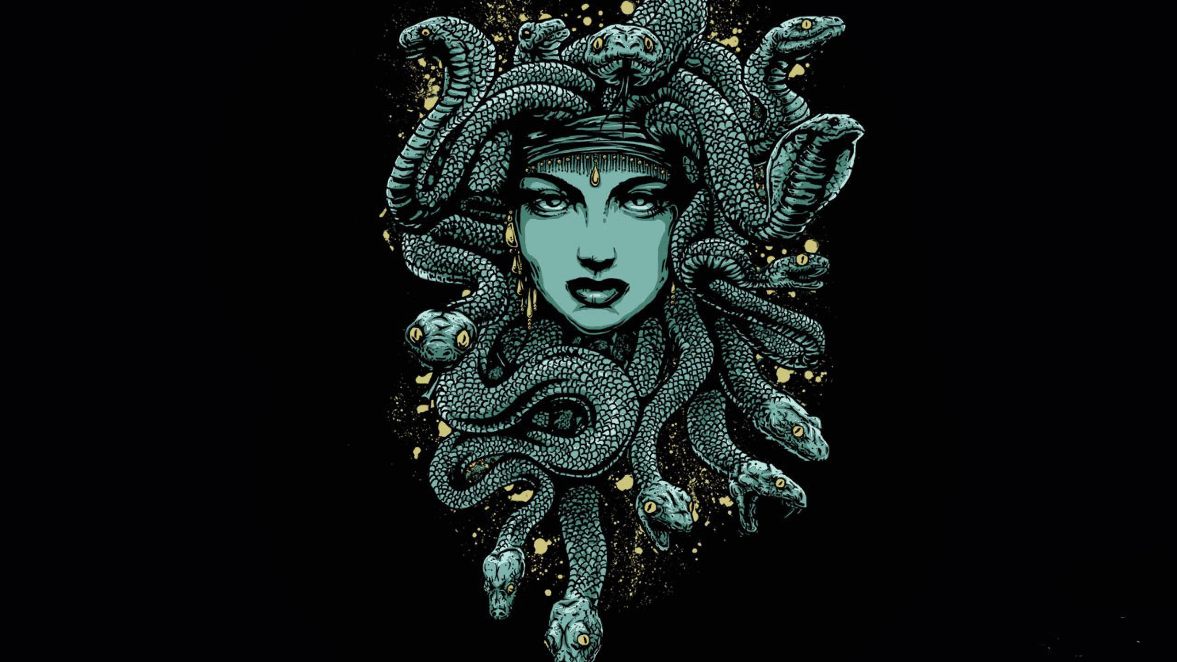 art, artwork, creature, god, Gods, Medusa, Monster