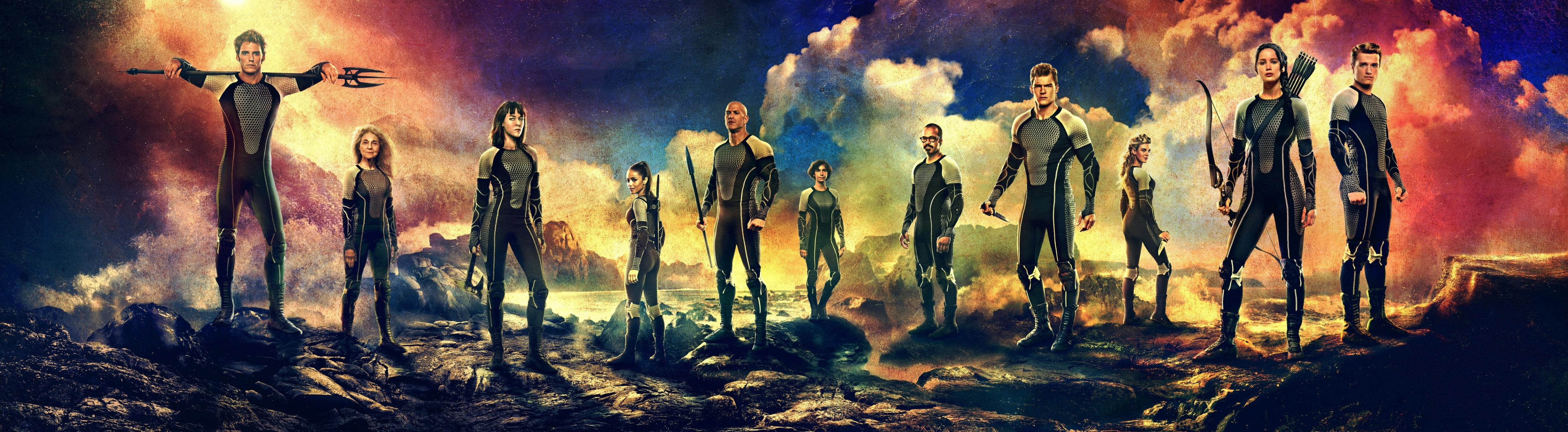 The Hunger Games Catching Fire Cast, Hunger Games wallpaper, Movies