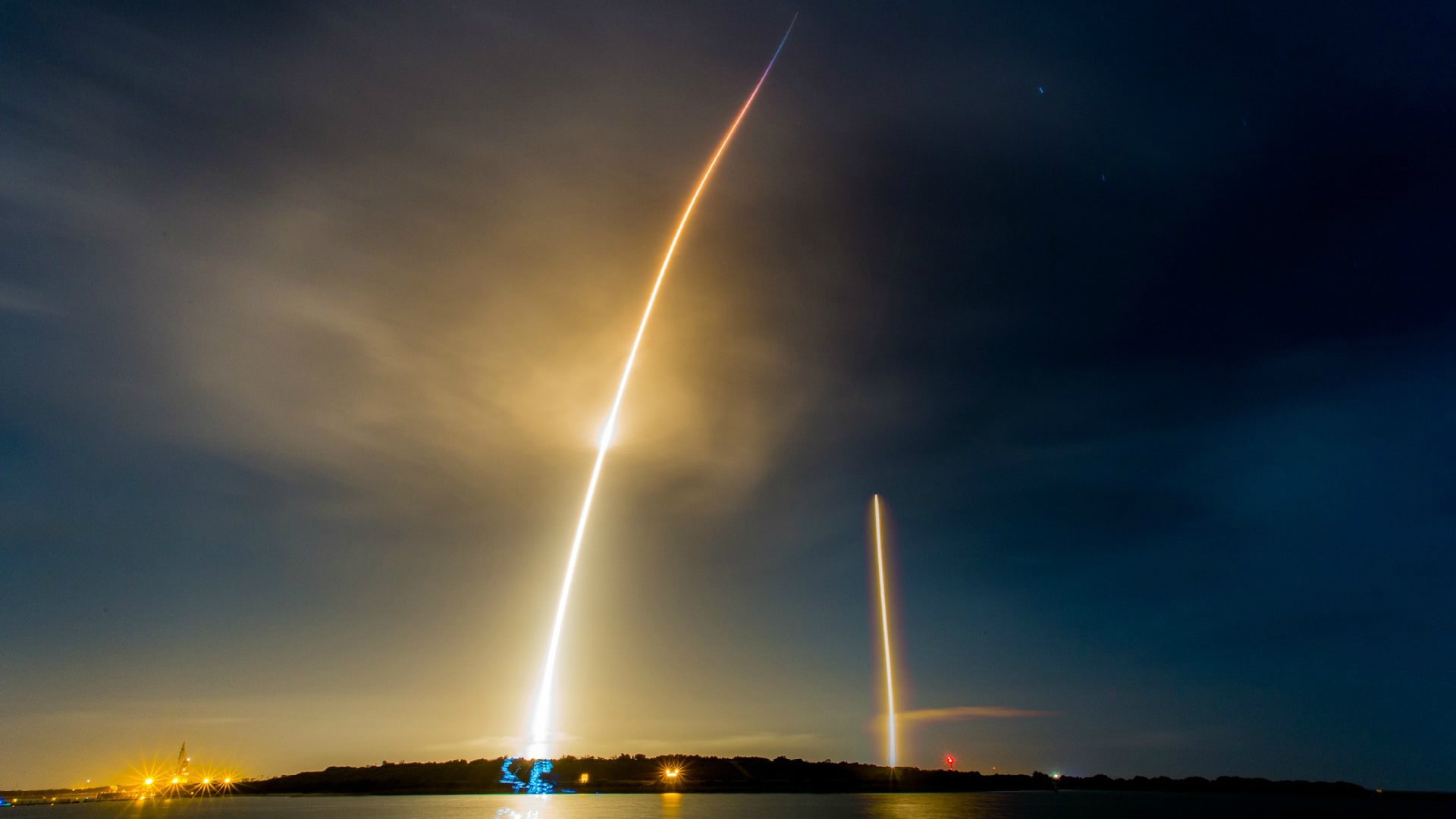 Technology, SpaceX, Falcon 9, Time-Lapse