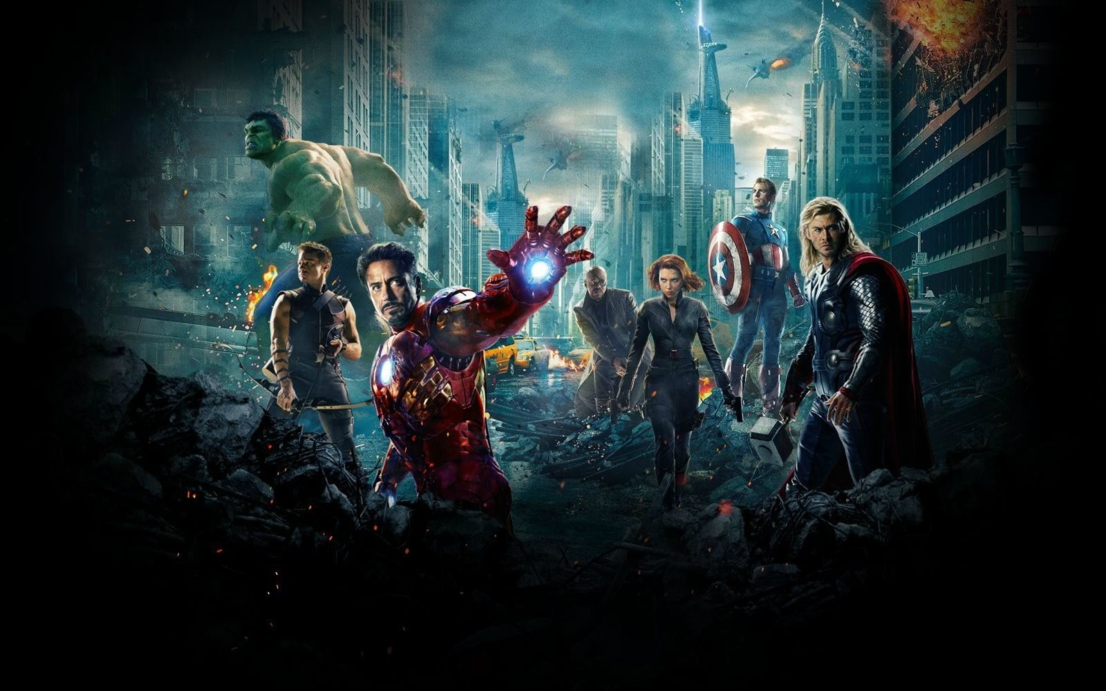 Marvel Avengers Infinity War 3D wallpaper, hero, Thor, Iron Man