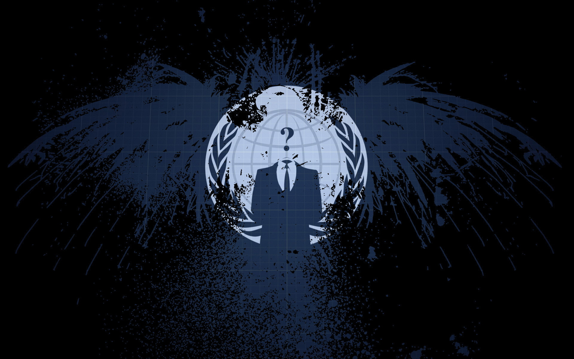 Anonymous hacker illustration, Hacking, Informaticos, Troyanos