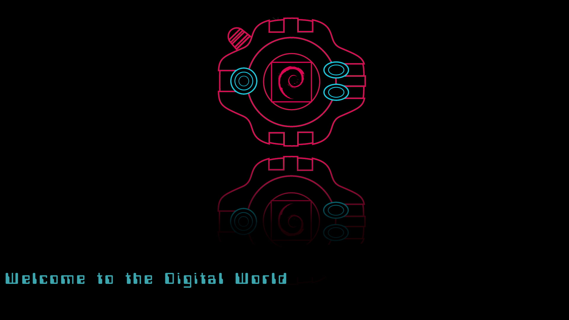 GNU, Linux, Digimon