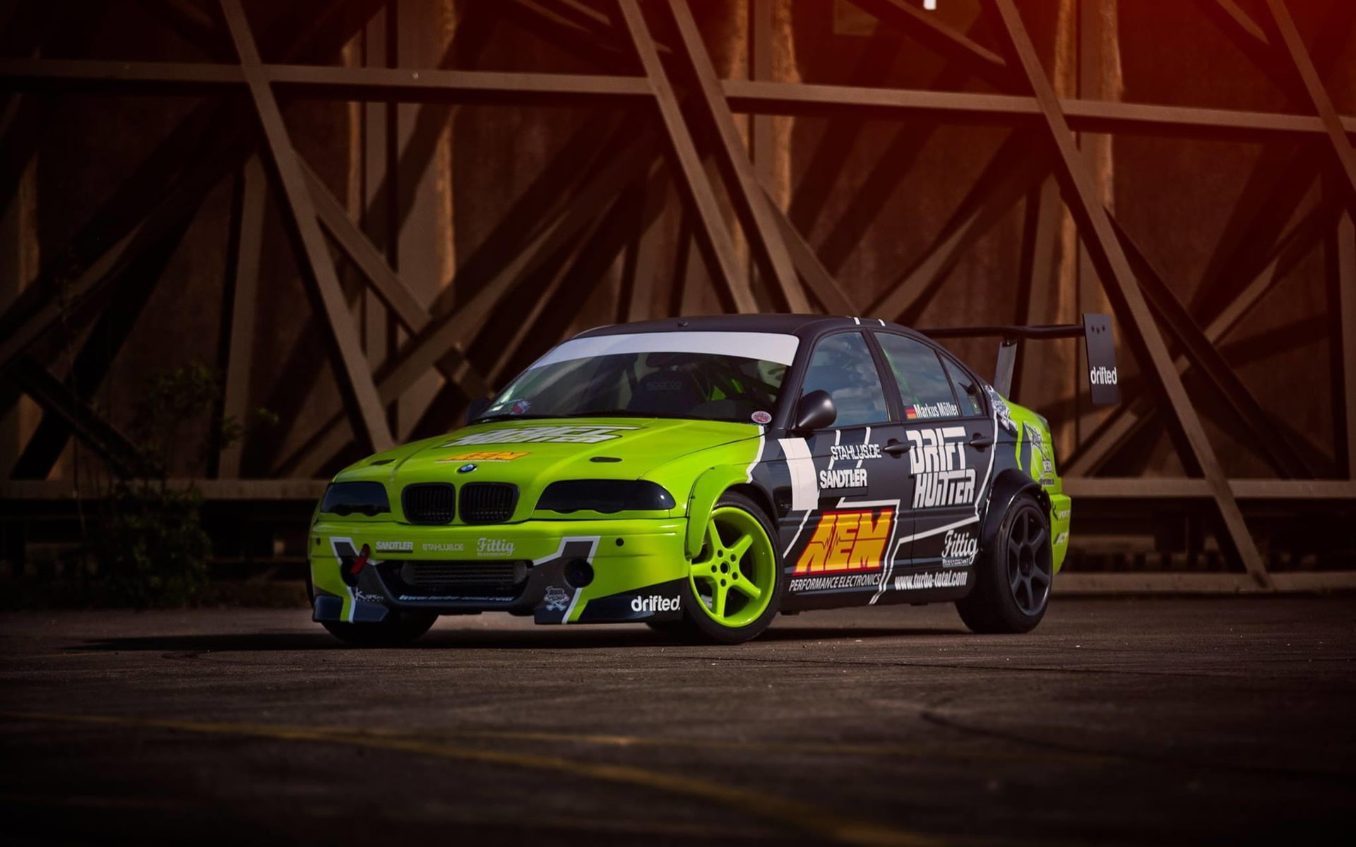 BMW E46 M3 car drift