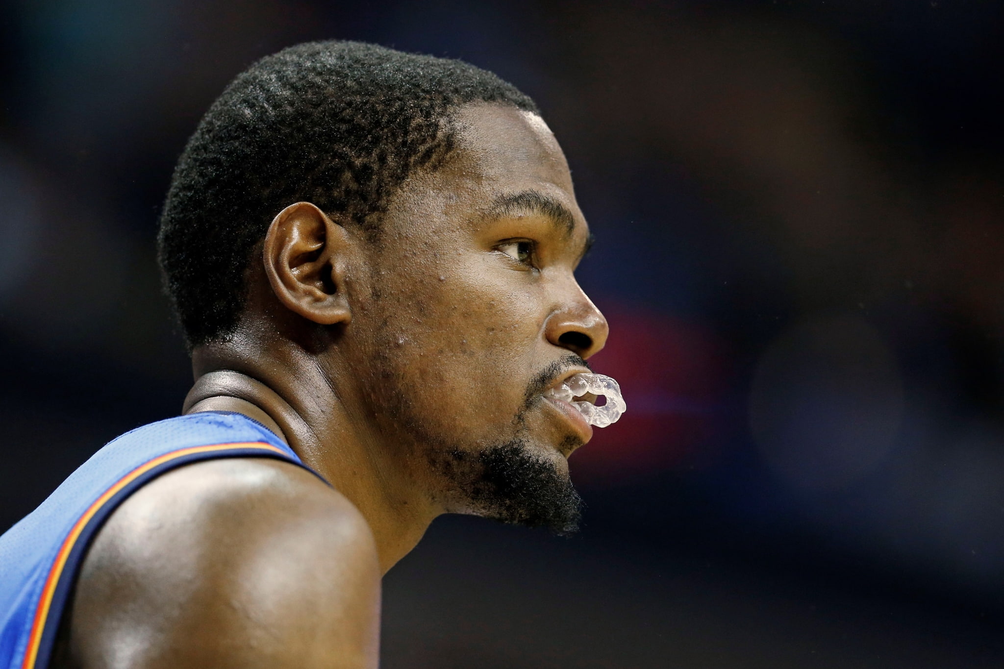 kevin durant hd widescreen  for desktop, headshot, side view