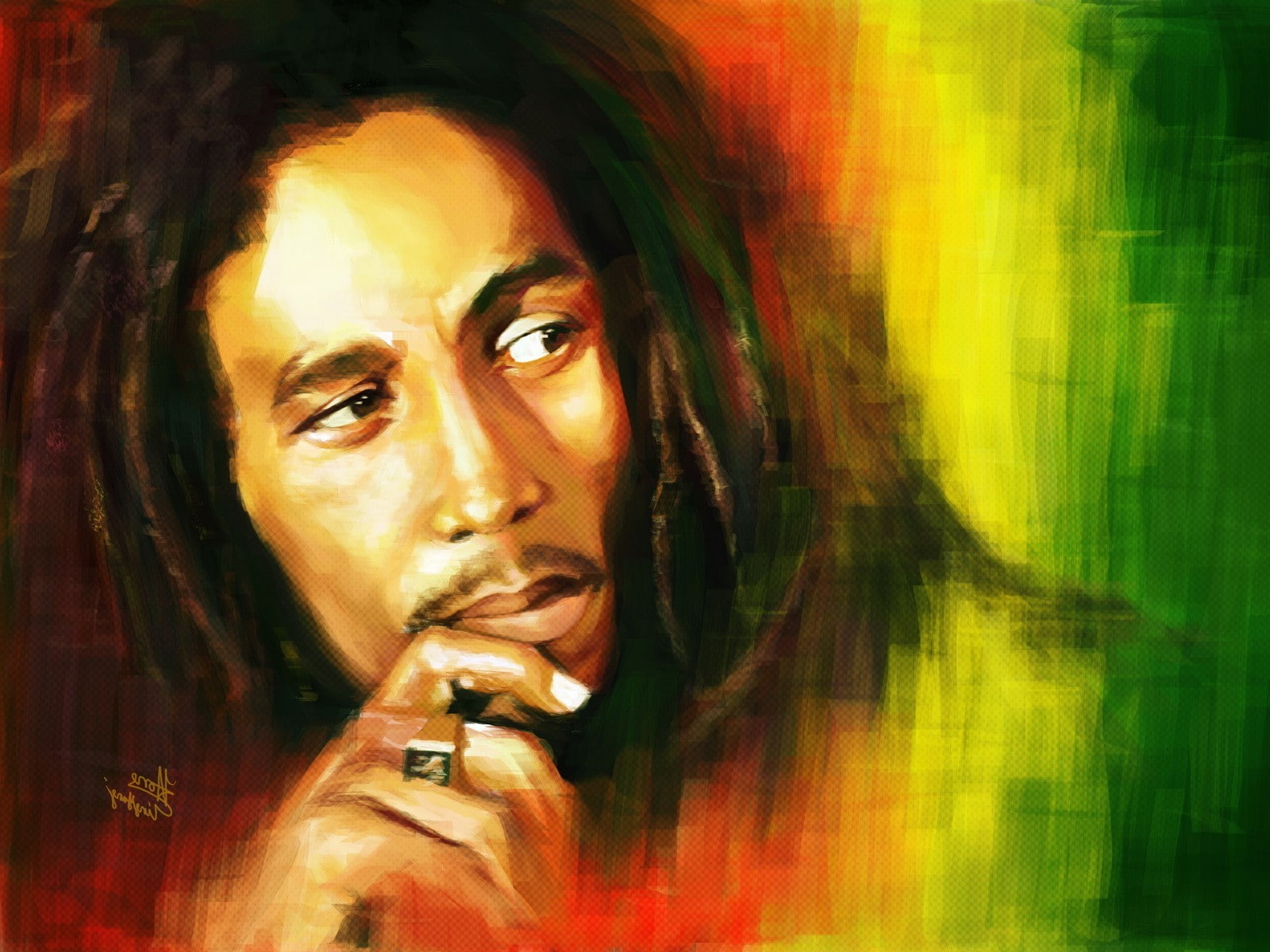 Free download | HD wallpaper: artwork, Bob Marley, music, Reggae ...