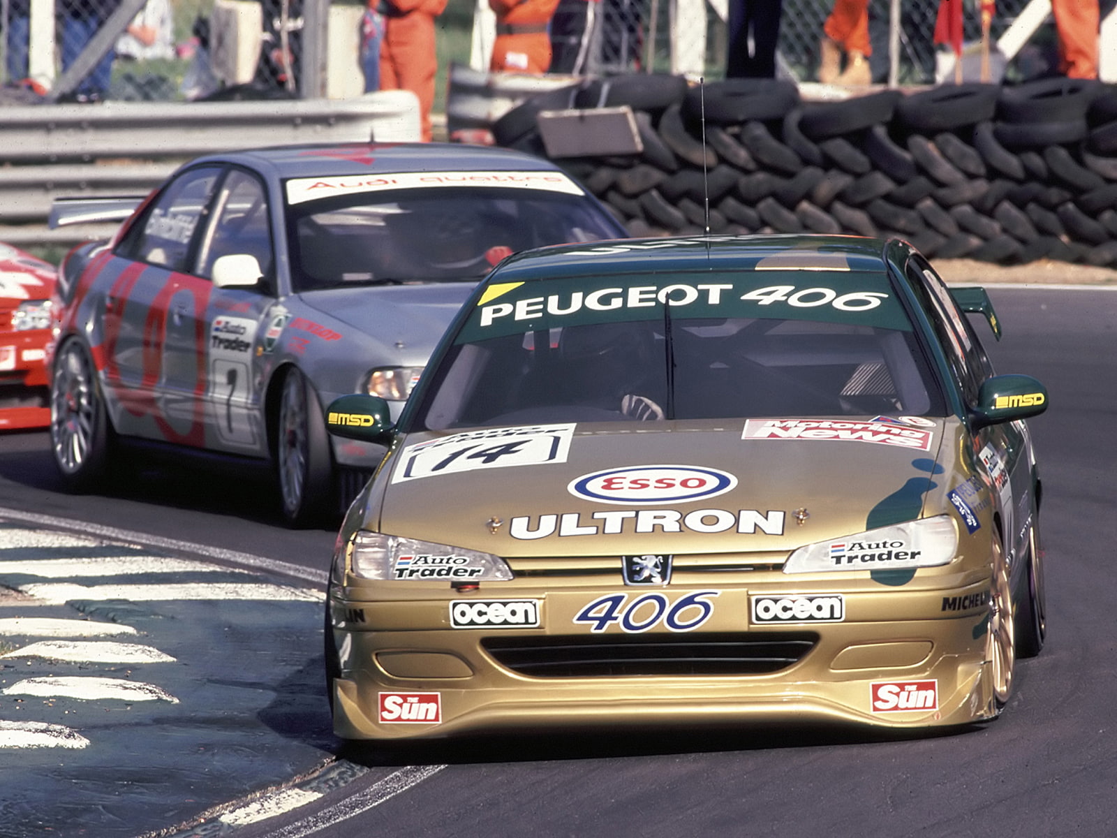 1996, 406, btcc, peugeot, race, racing