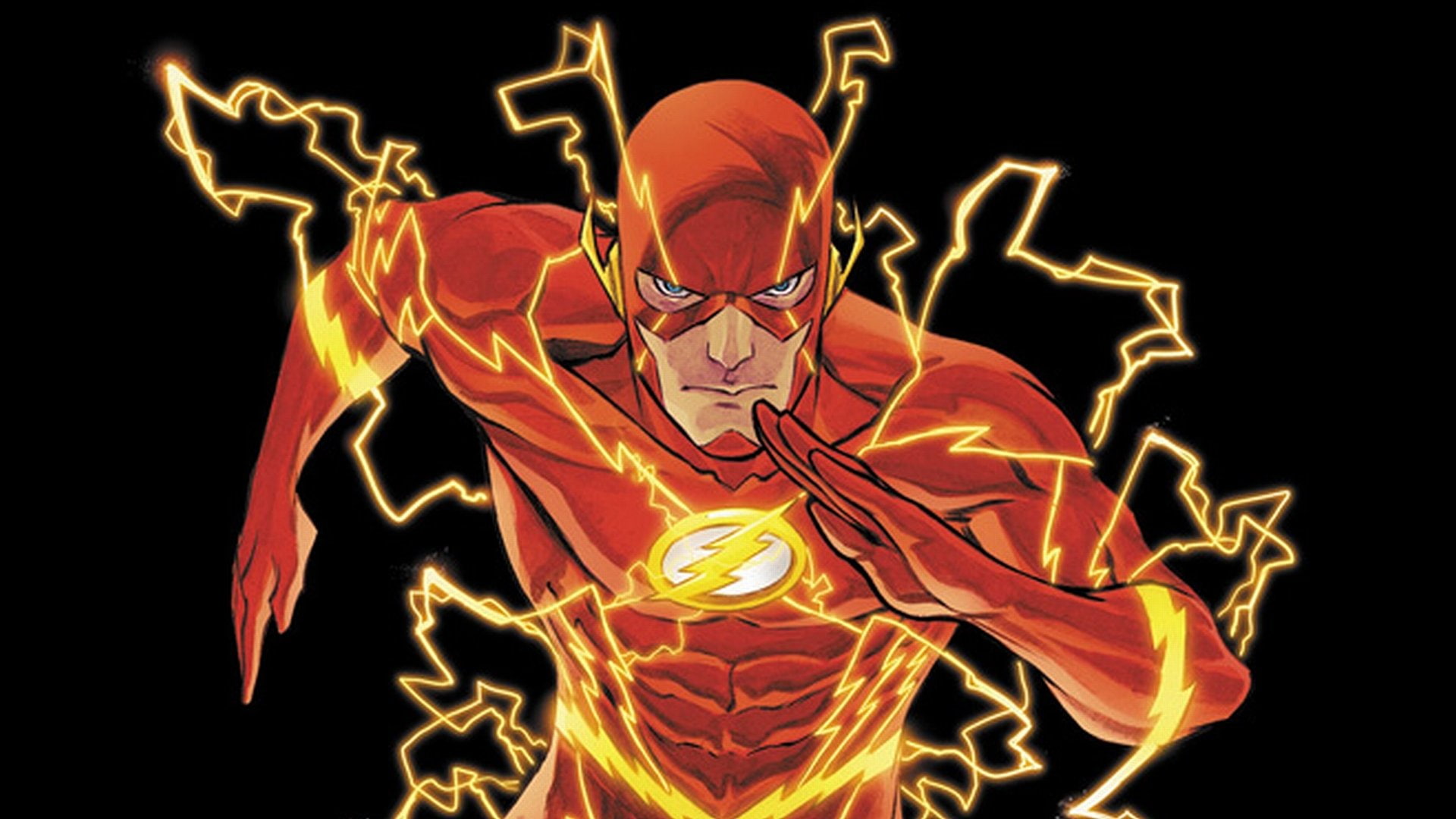 The Flash illustration, Comics