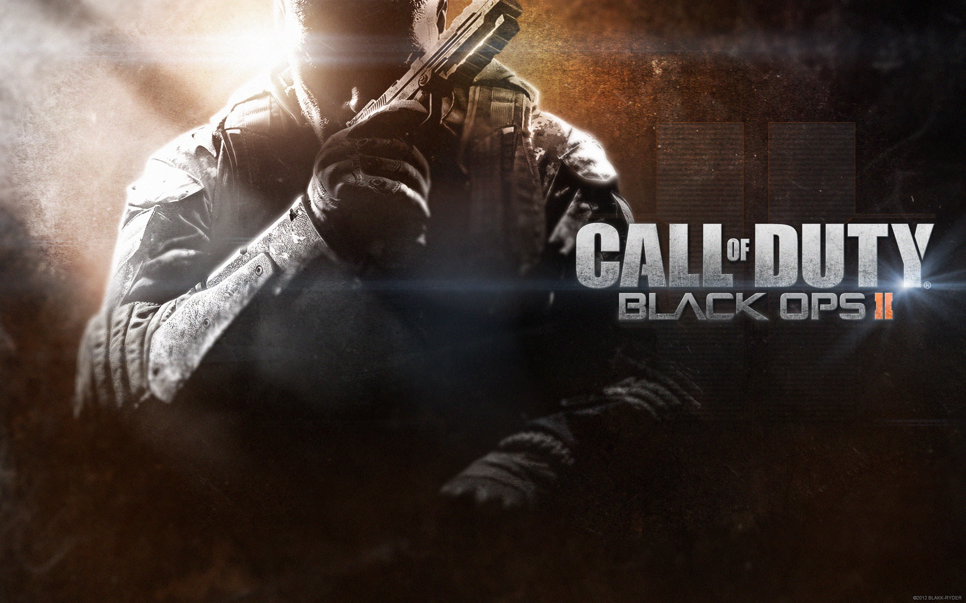 Call of Duty COD Black Ops Soldier Handgun HD, video games