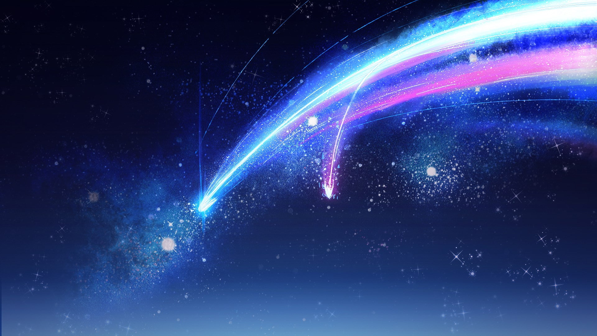 your name, space, star - space, sky, astronomy, night, blue