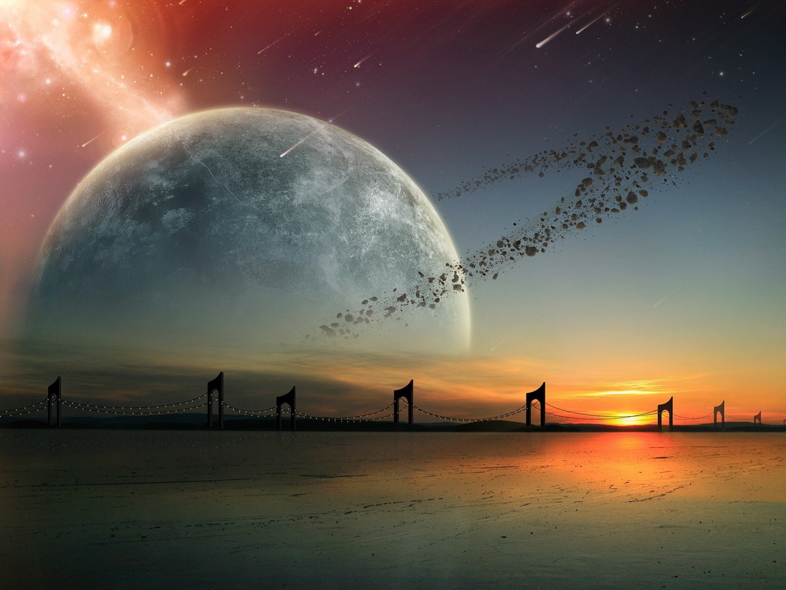 outer, planets, space
