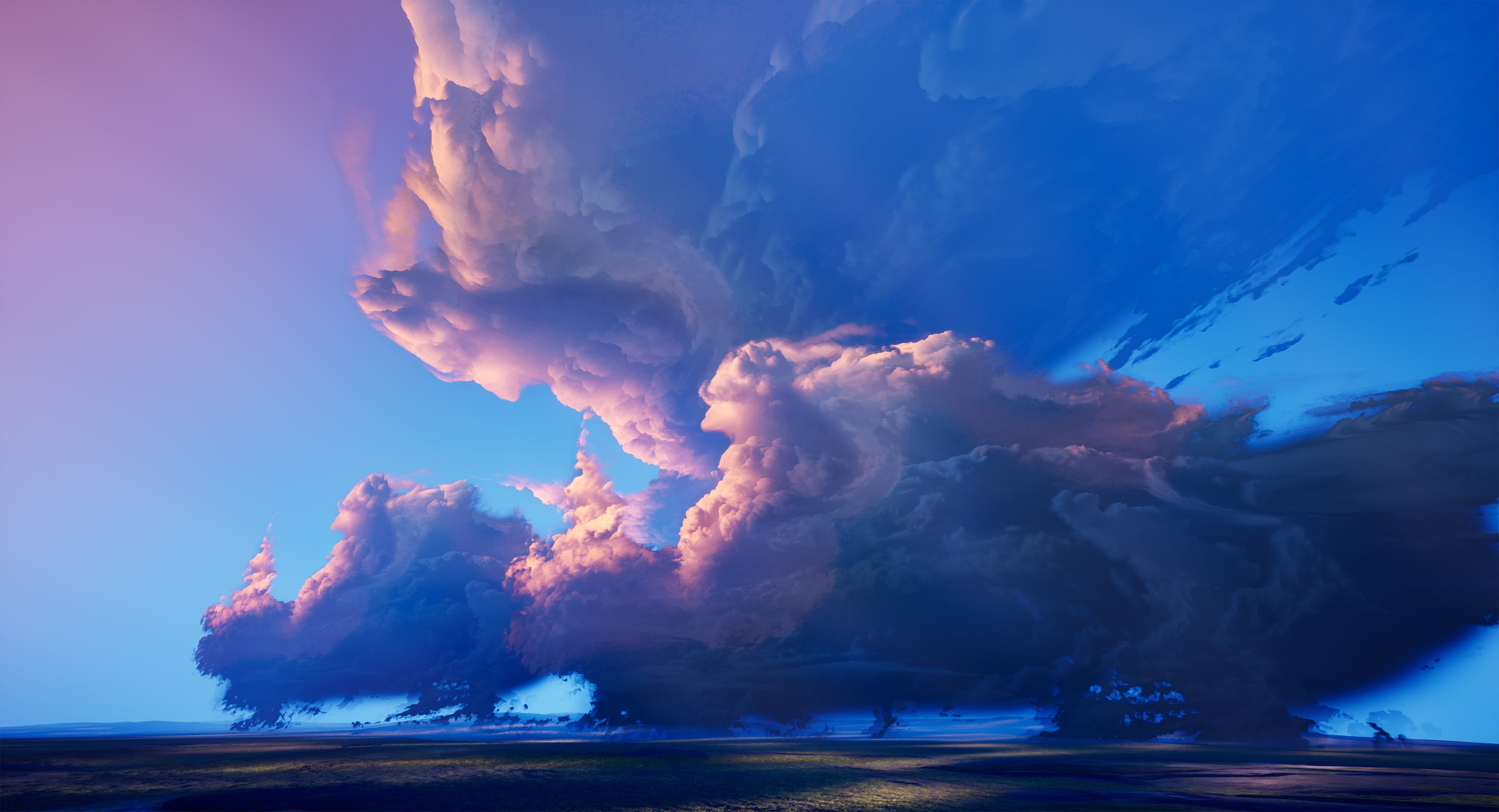 water, cloud, atmosphere, create, tutorial