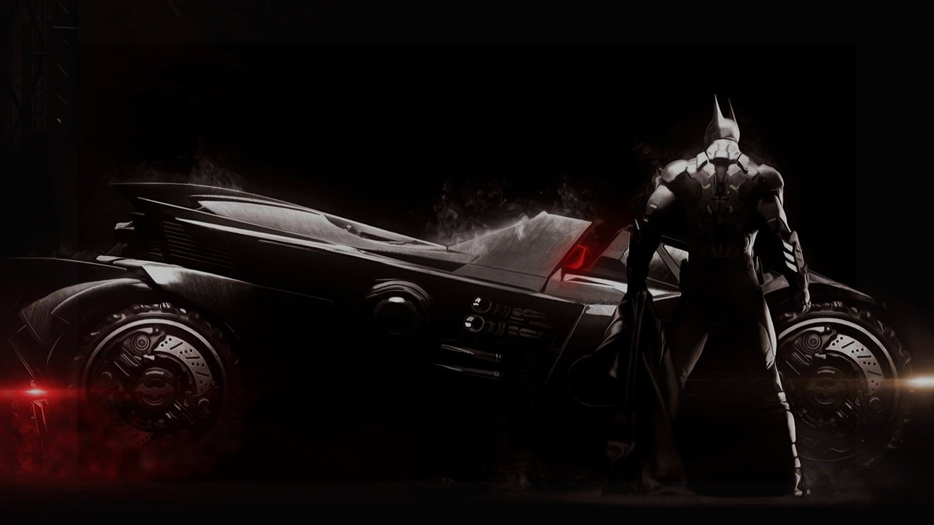 black vehicle and robot digital wallpaper, Cloak, Armor, Bruce Wayne