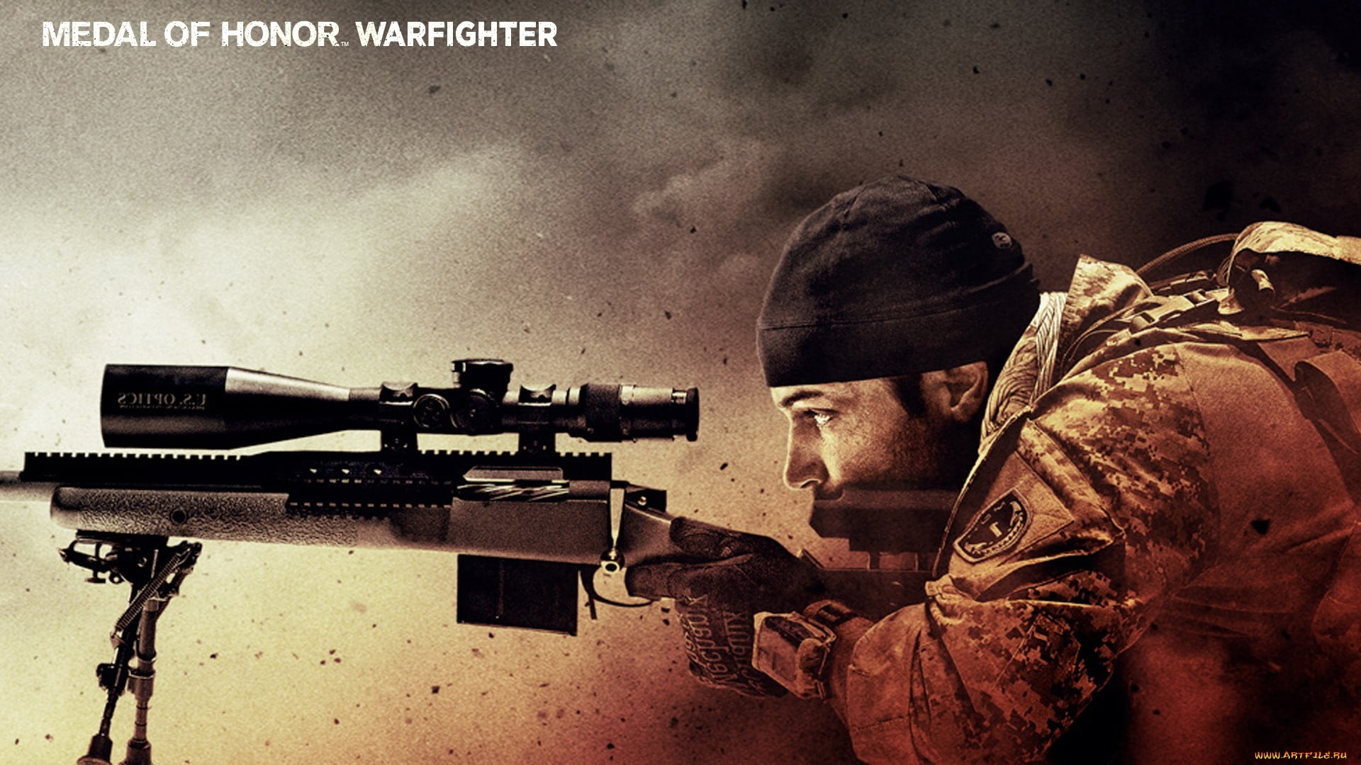 sniper, sight, rifle, MoH, warfighter