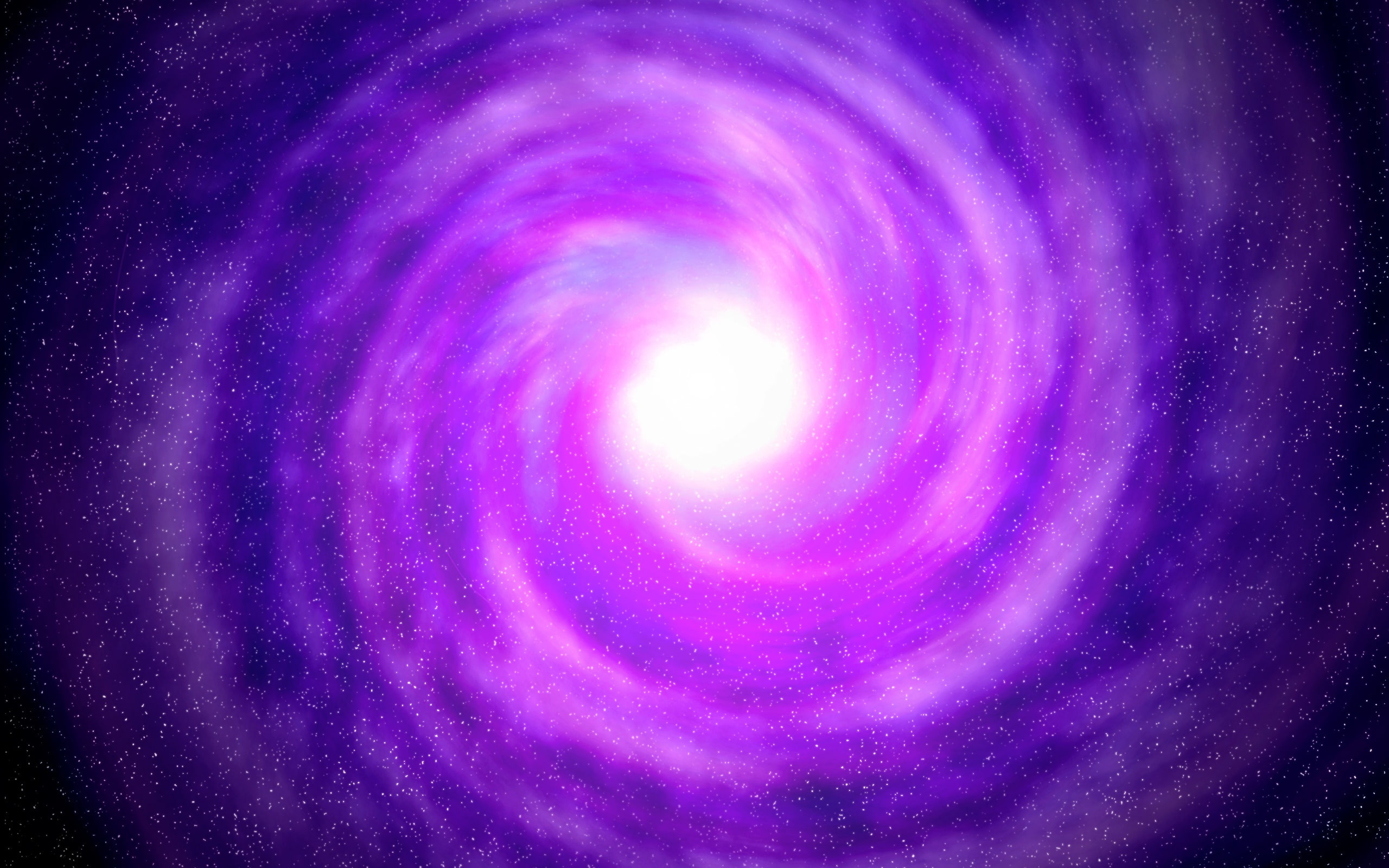 Violet, space, black hole, stars