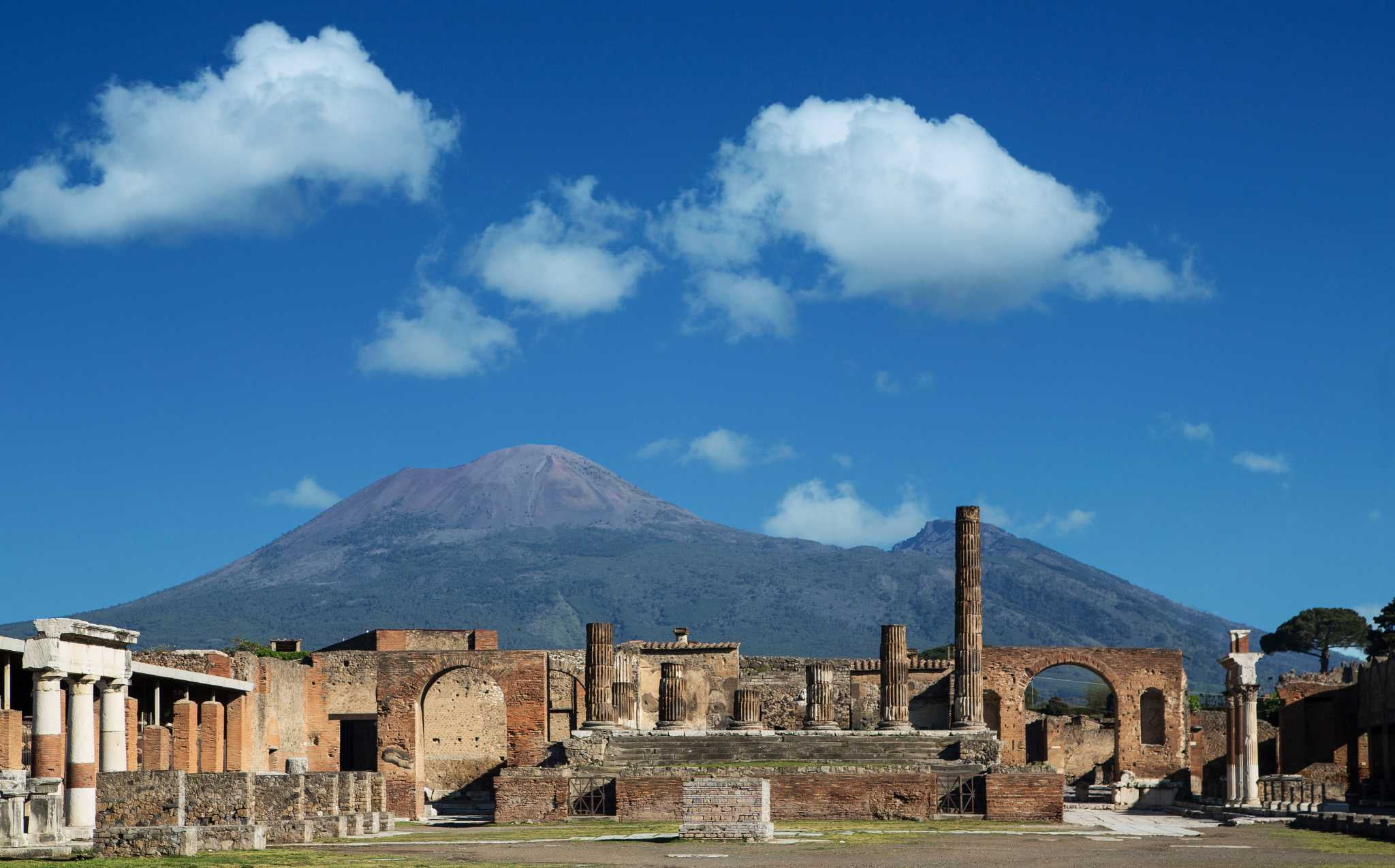 Free download | HD wallpaper: Campania, Pompeii, sky, clouds ...