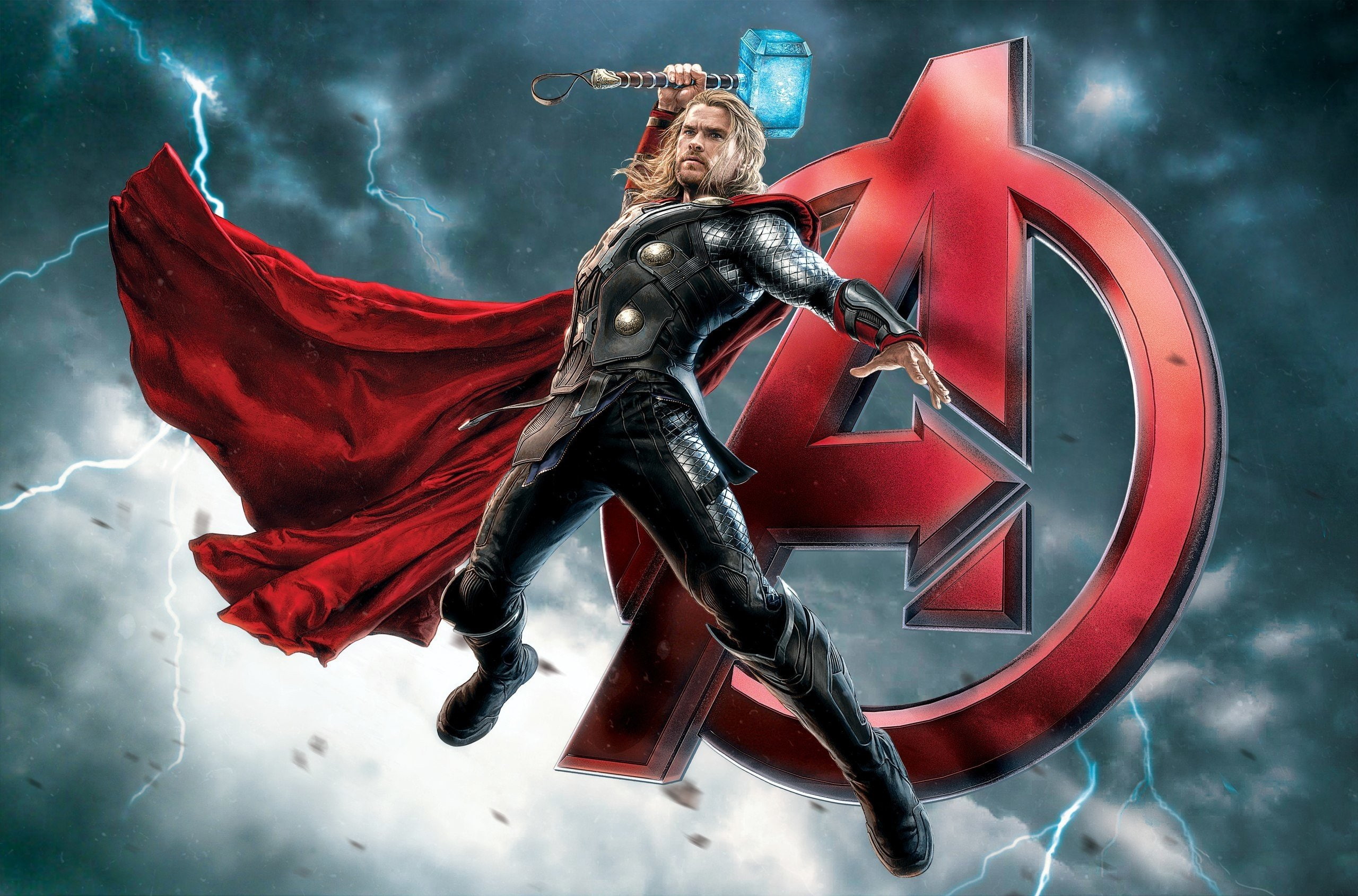 Avengers: Age Of Ultron, Chris Hemsworth, Lightning, Mjolnir