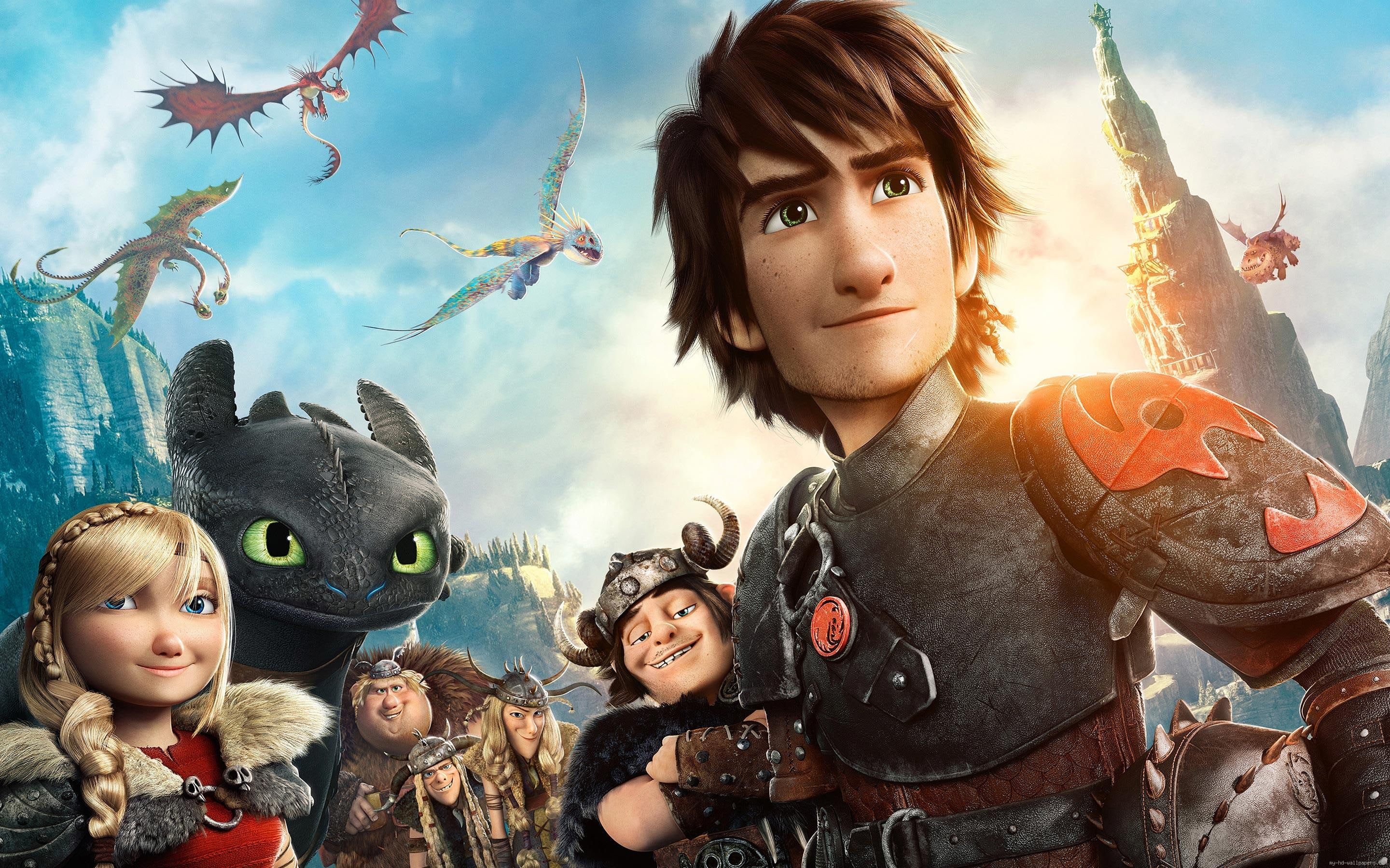 How to train your dragon all characters, how to train your dragon poster