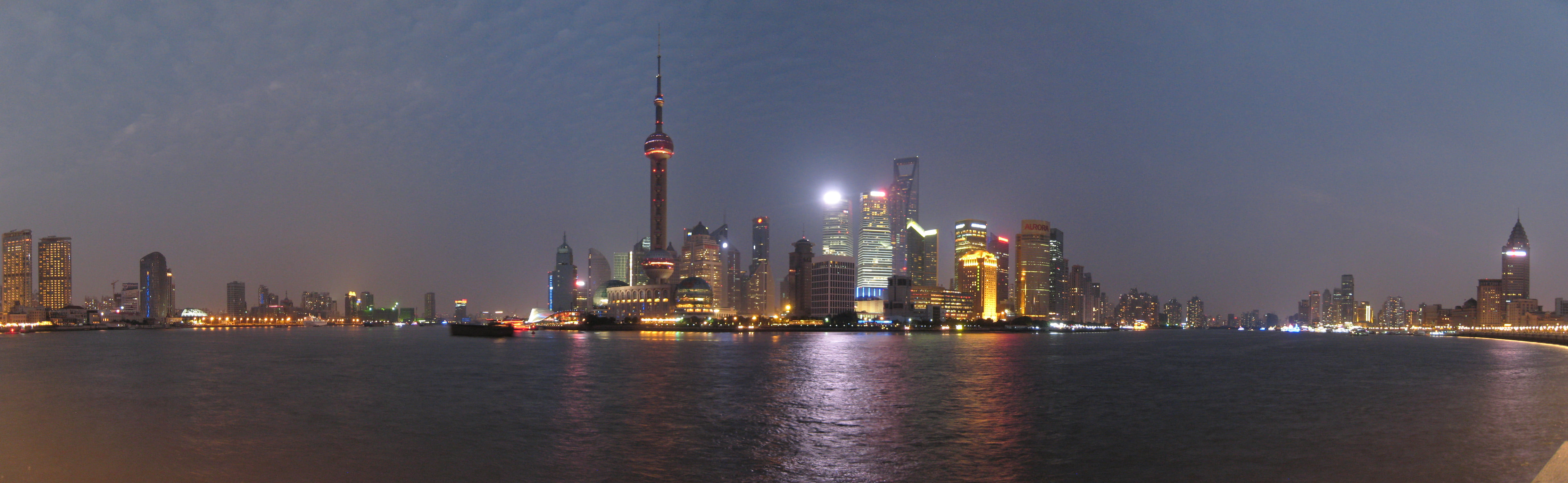 high rise building, shanghai, shanghai, night, skyline, China