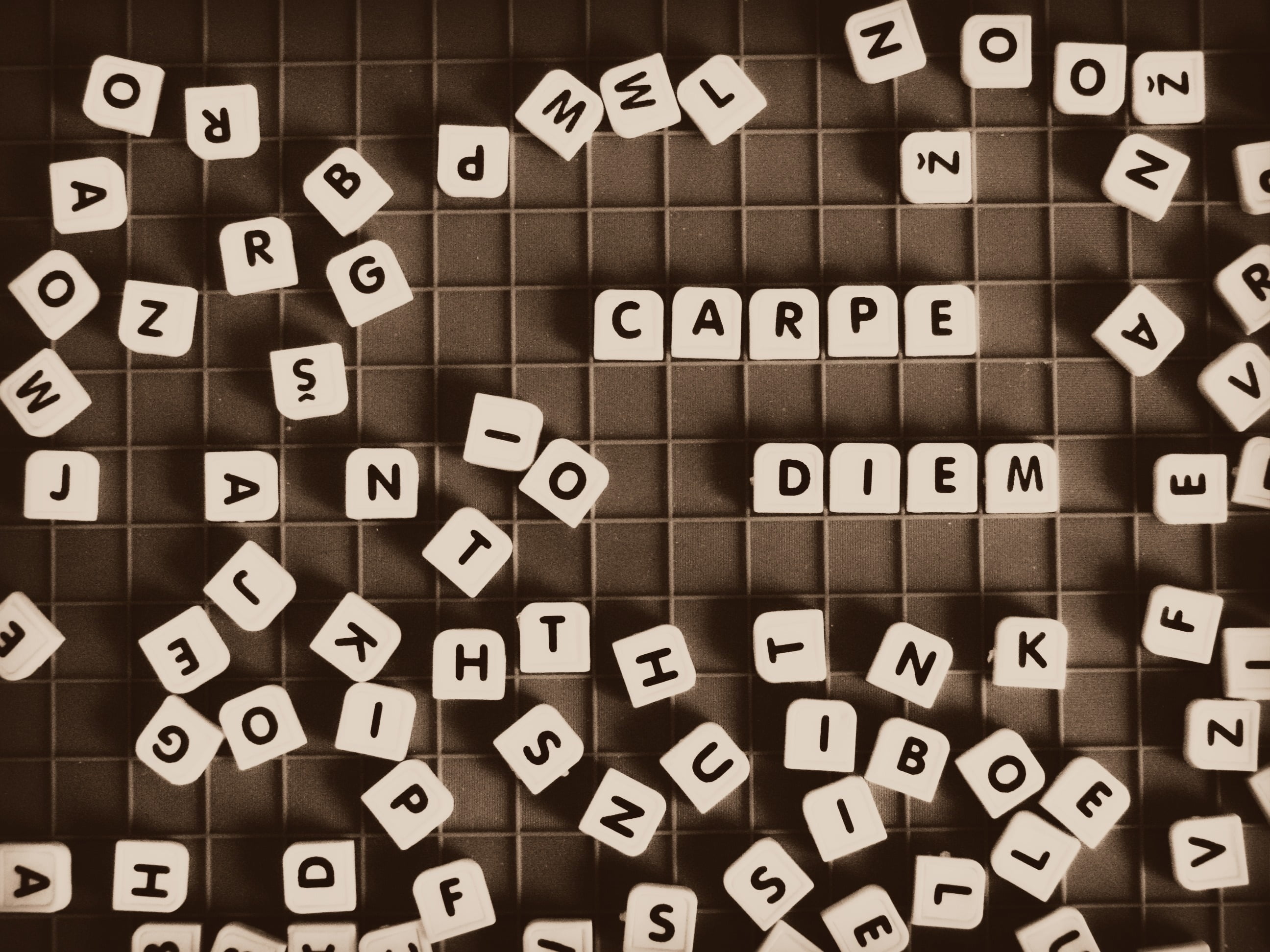 scrabble game board set, letters, words, text, motivation, inspiration