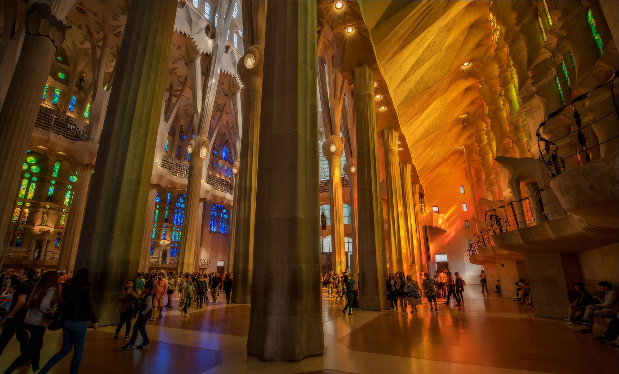 Spain, Barcelona, The Sagrada Familia