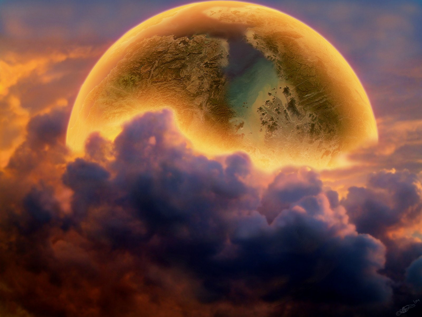 outer, planets, space