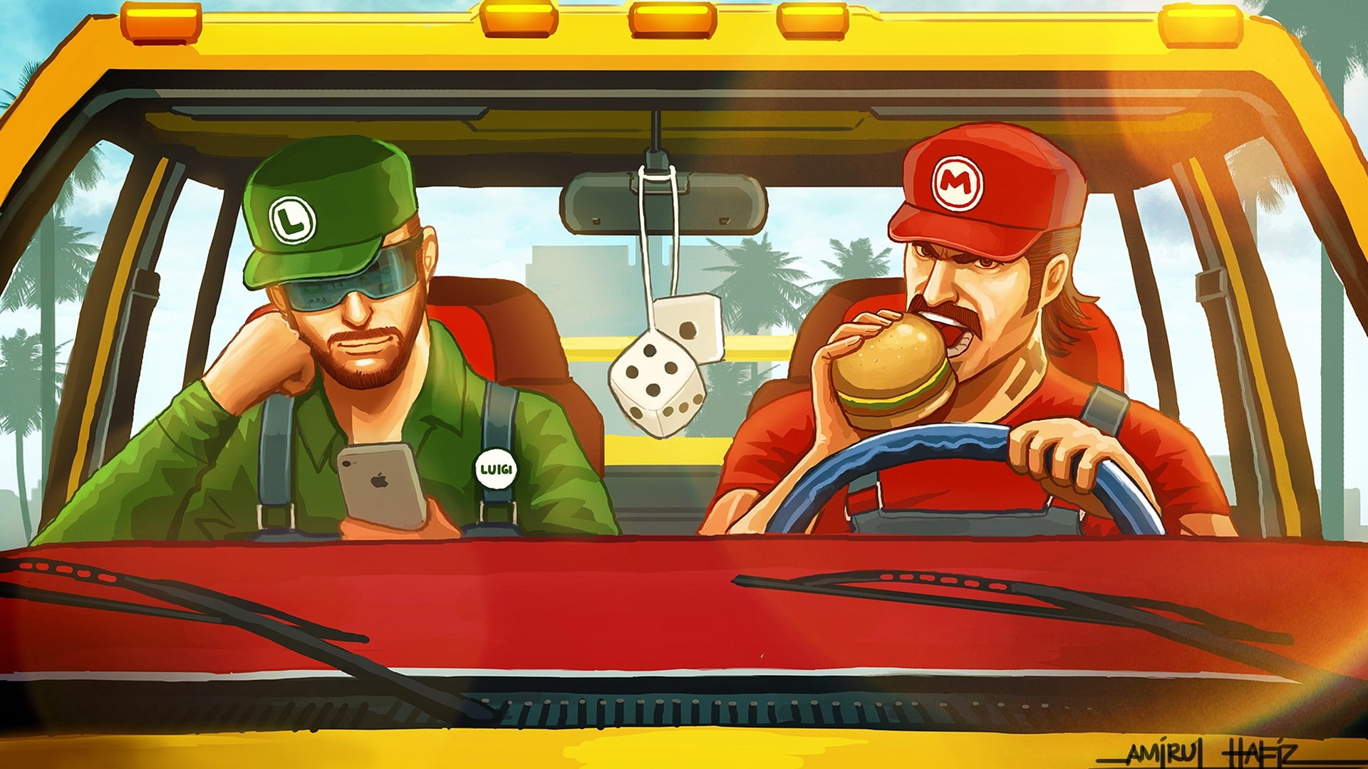 Free download | HD wallpaper: nintendo cars mario super mario luigi ...