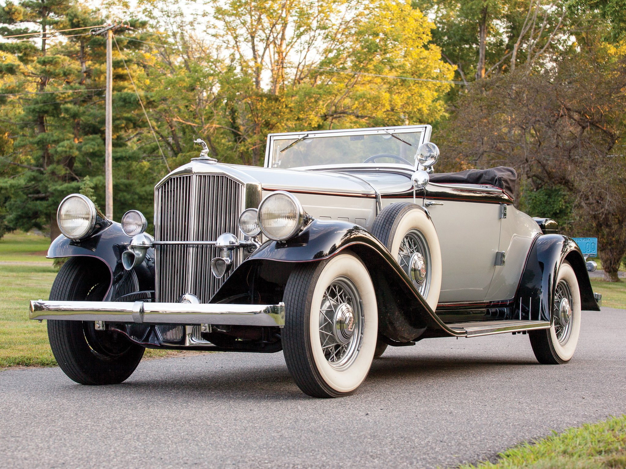 1932, arrow, convertible, coupe, luxury, model 53, pierce, retro