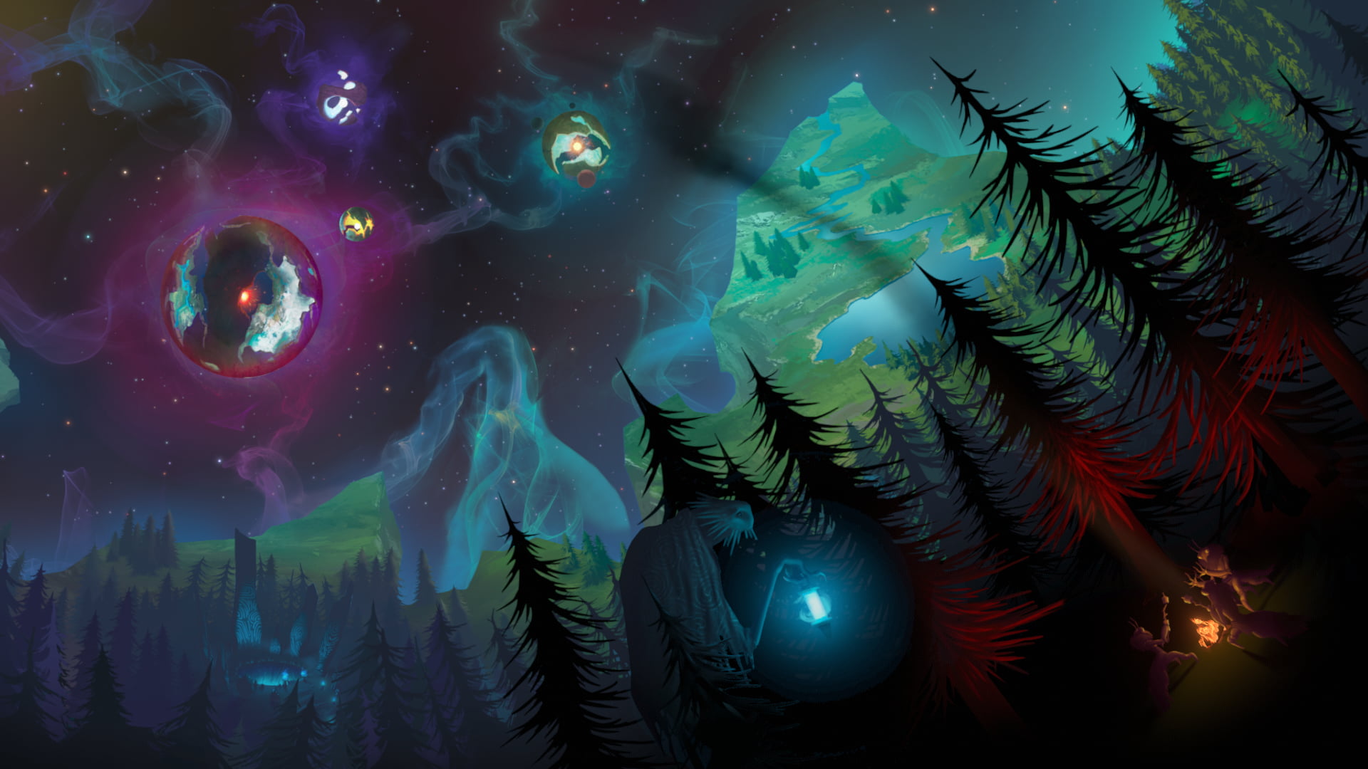 Free download | HD wallpaper: Outer Wilds, science fiction, space