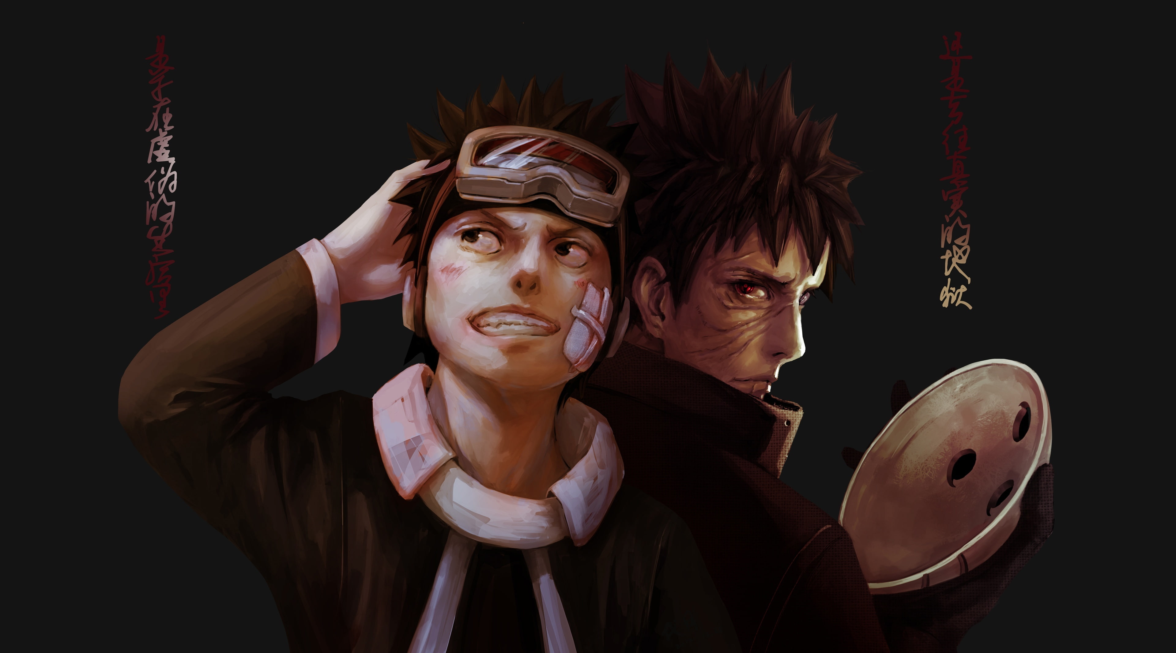 Obito Uchiha, Young Uchiha Obito and Adult Uchiha Obito, Artistic