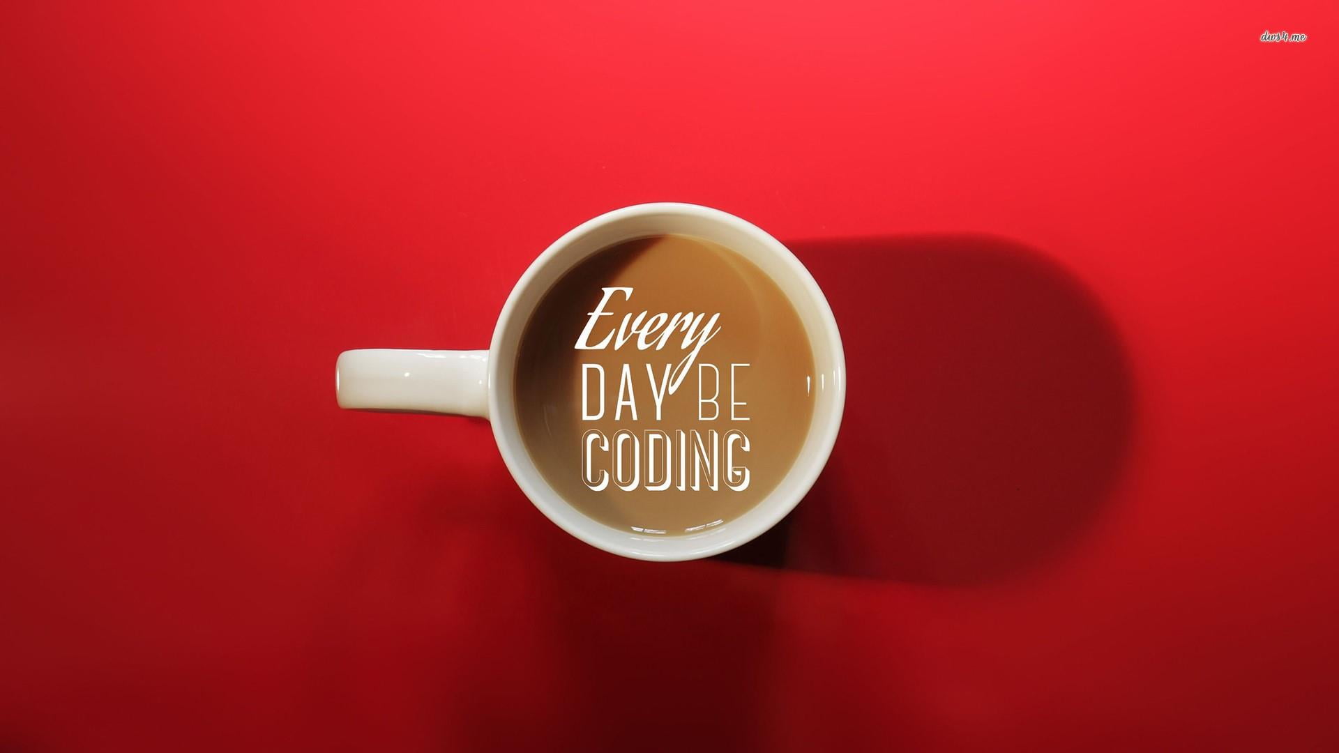 every, aim(adult), day, be, coding, quotes, red, studio shot