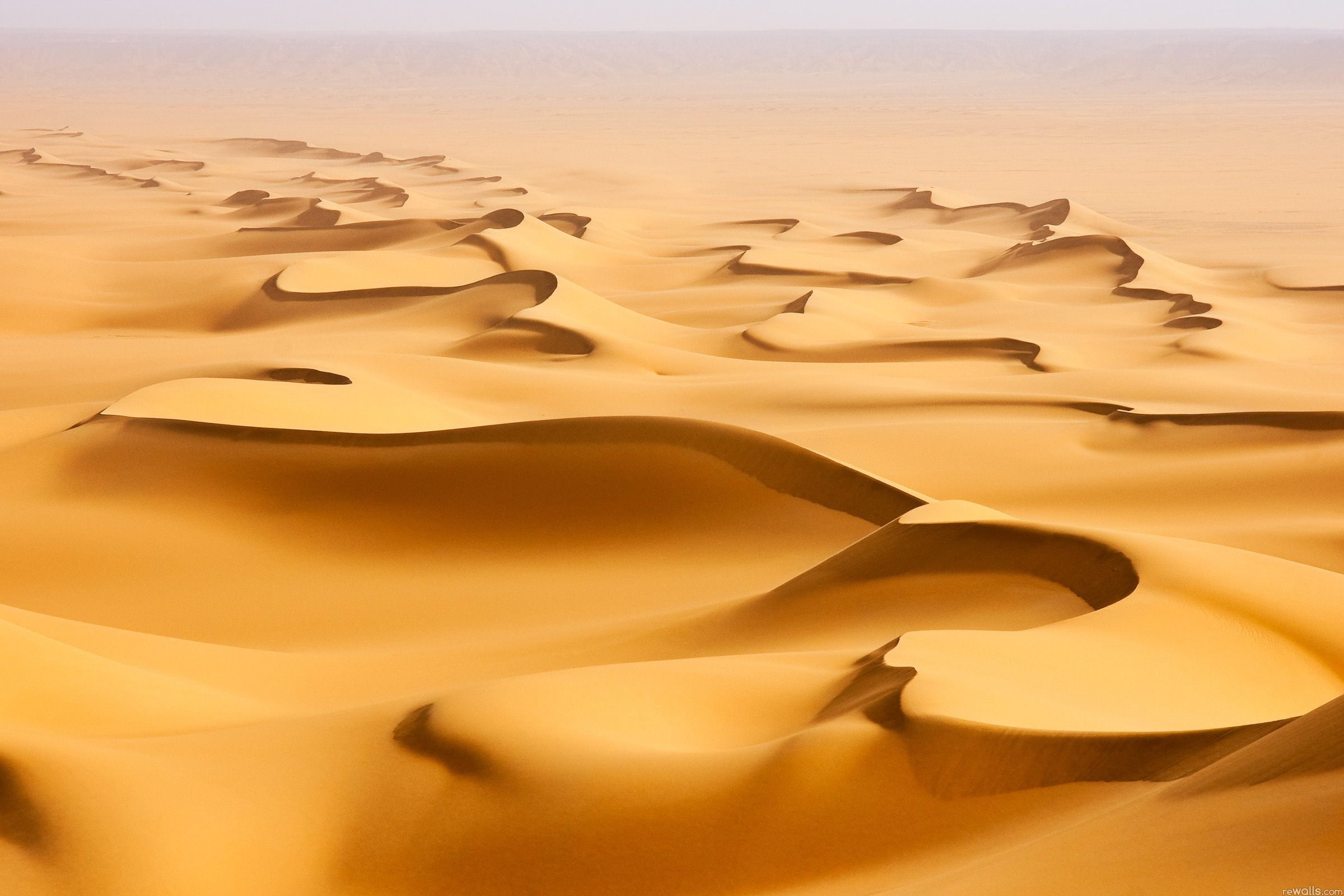 arenas, desierto, dunas