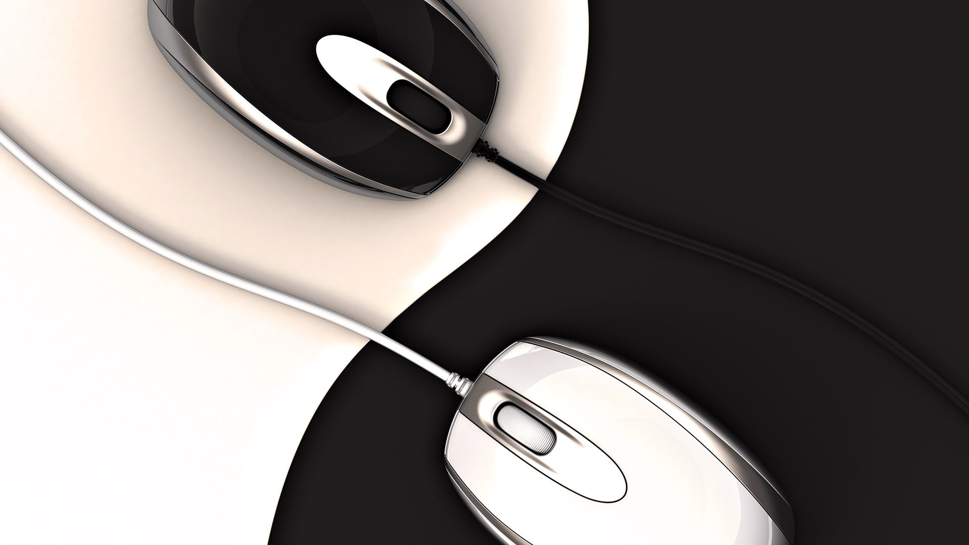 Mouse, Computer, Cable