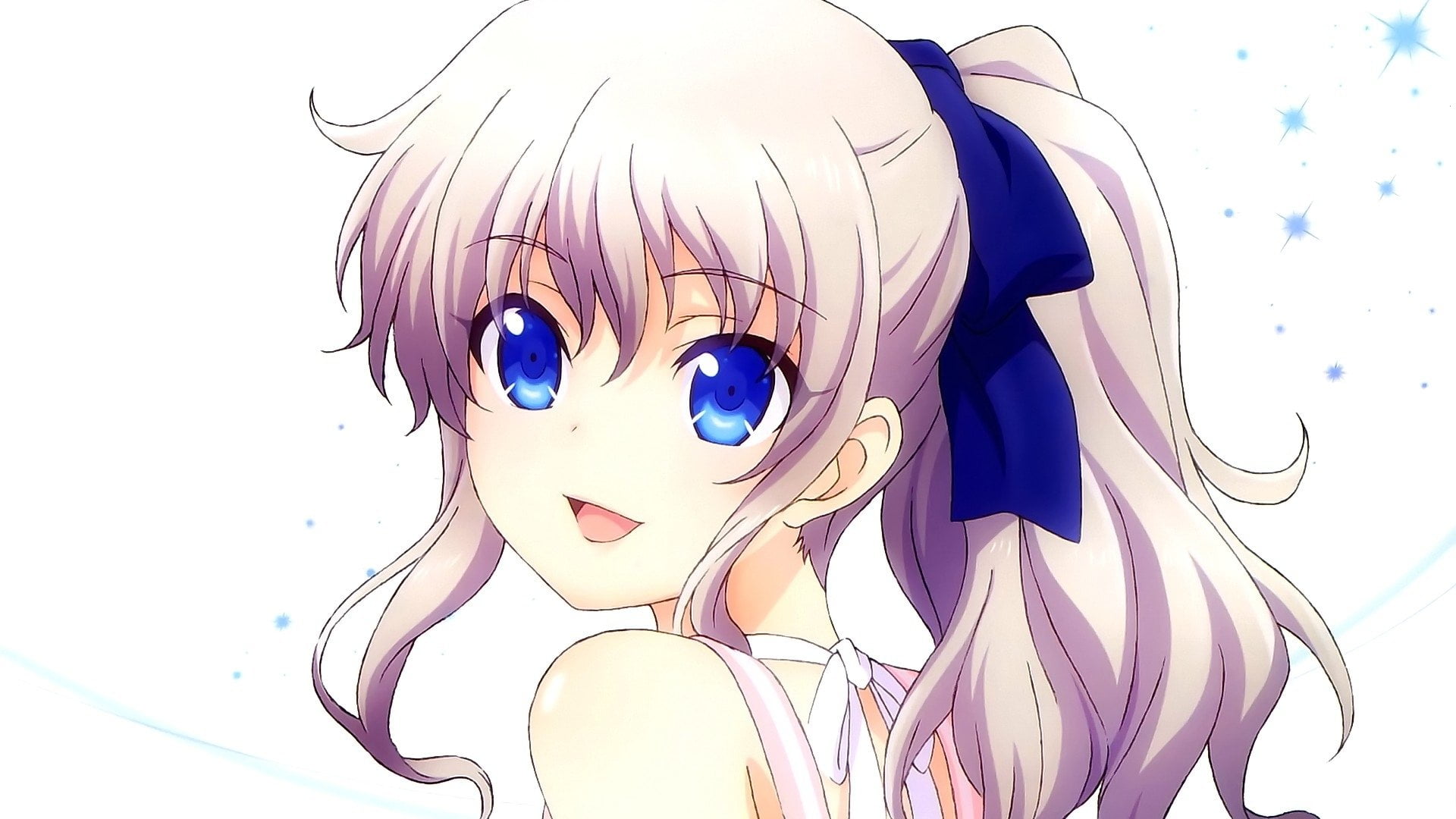 Anime, Charlotte, Nao Tomori, white background, representation
