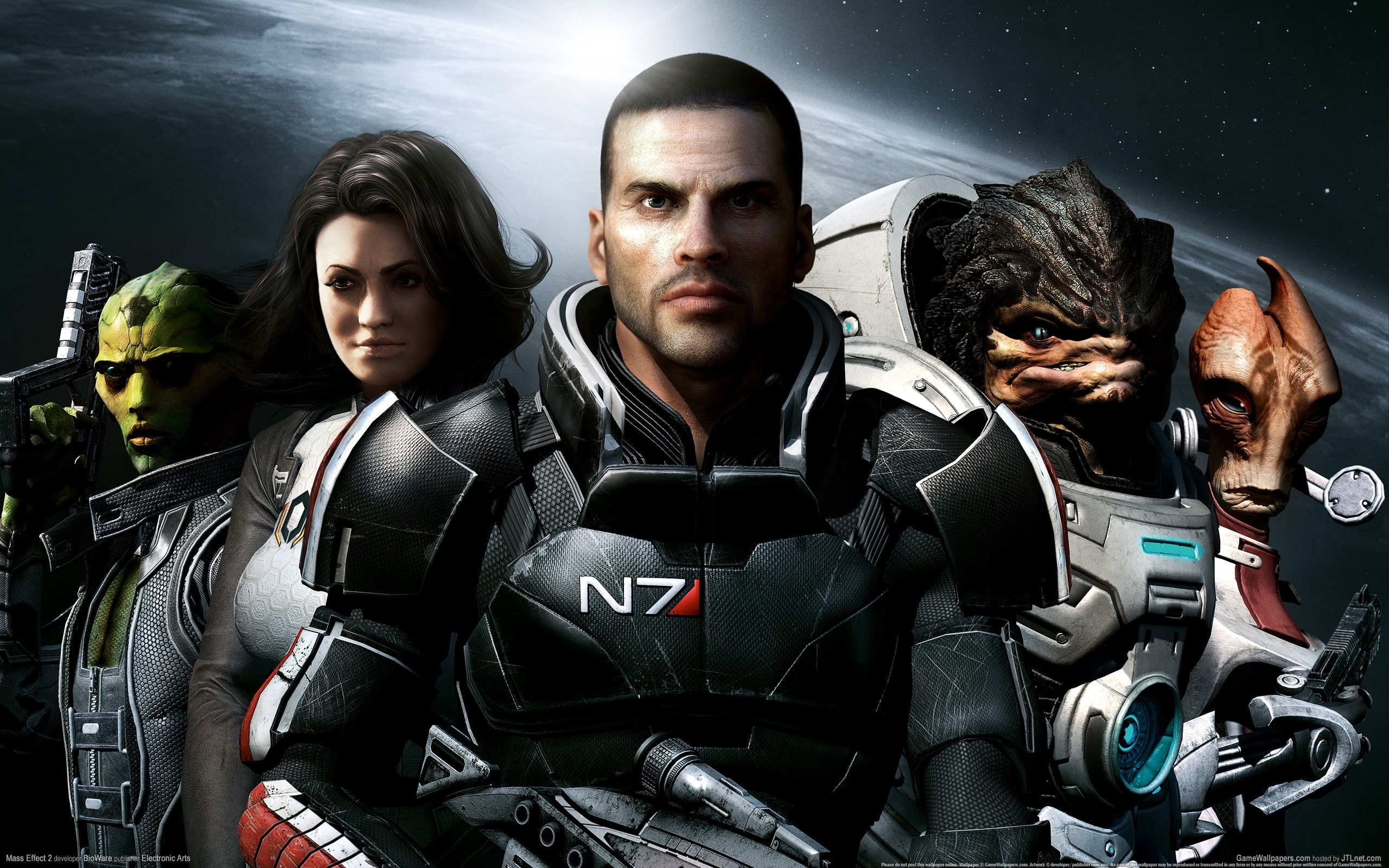Mass Effect, Mass Effect 2, video games, Commander Shepard