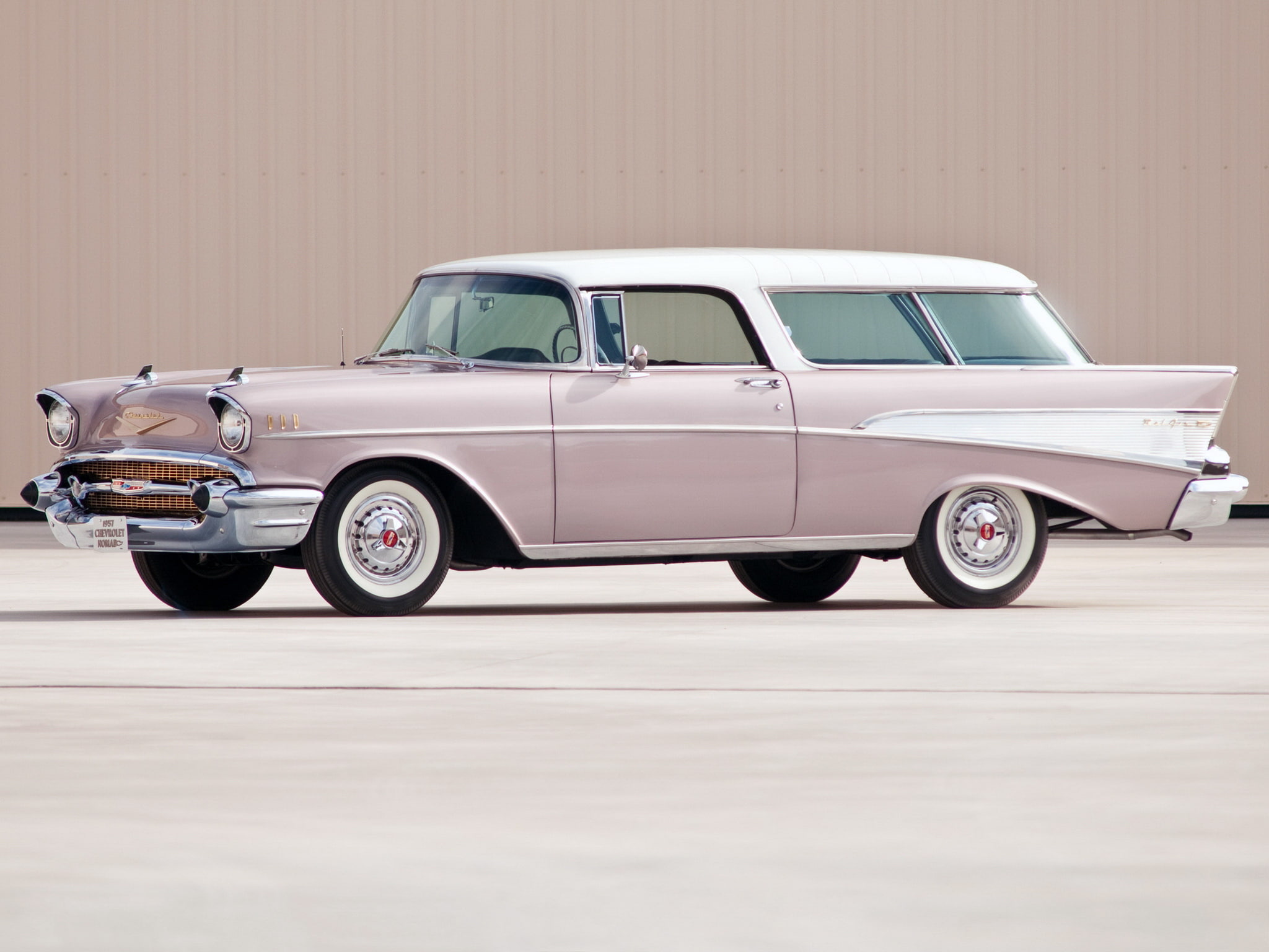 Free download | HD wallpaper: 1957, air, bel, chevrolet, nomad, retro ...