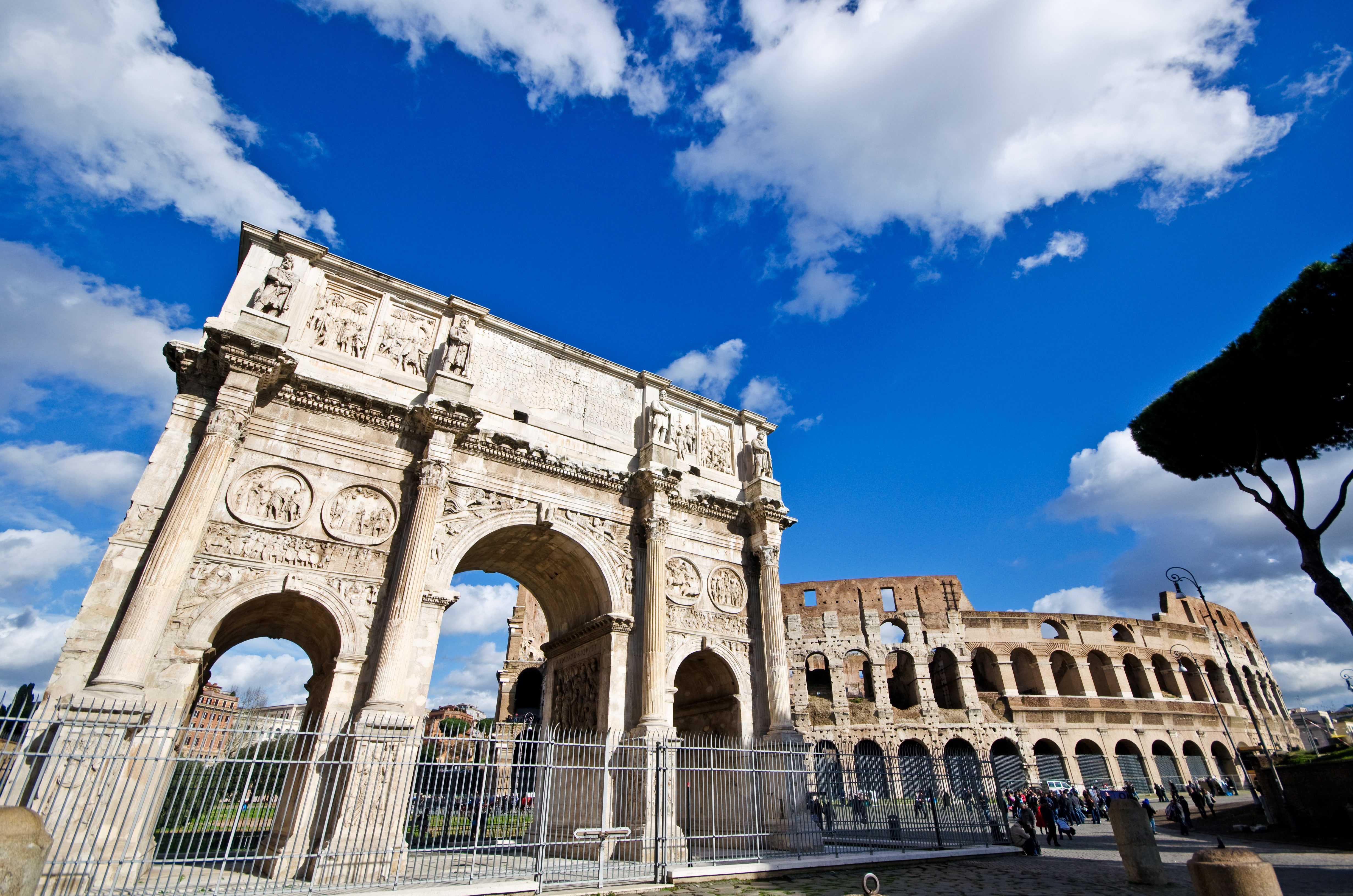 arch of constantine, architecture, built structure, history