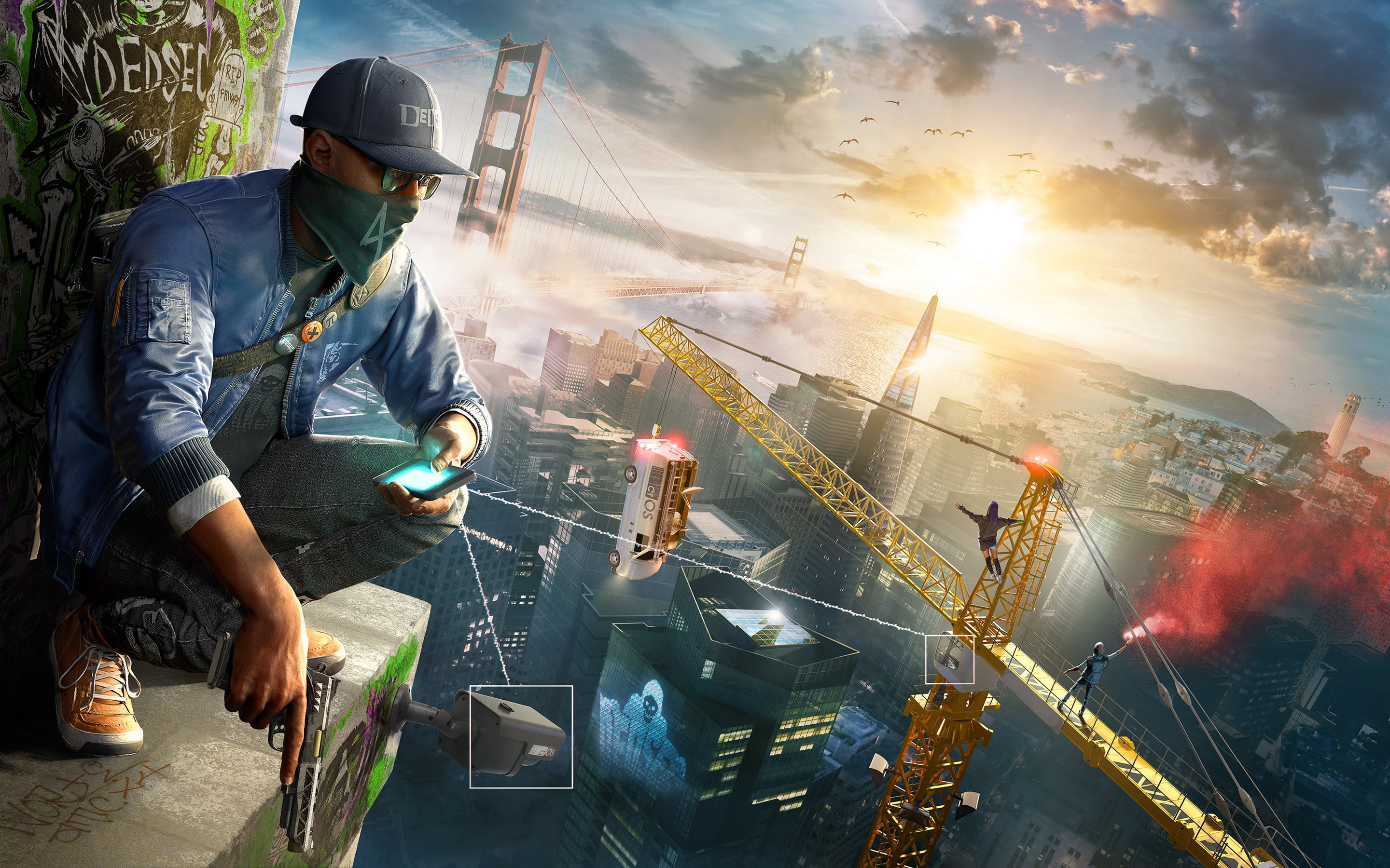 Watch_Dogs 2, video games, Ubisoft, Marcus Holloway
