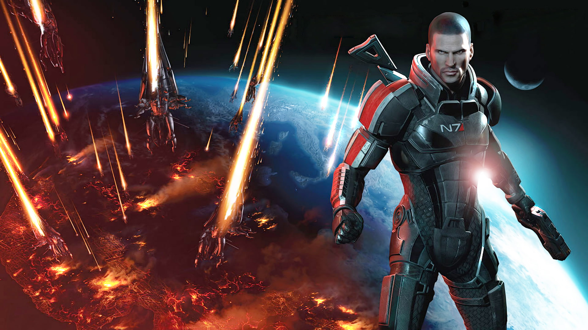 Commer Shepard in Mass Effect 3, commander