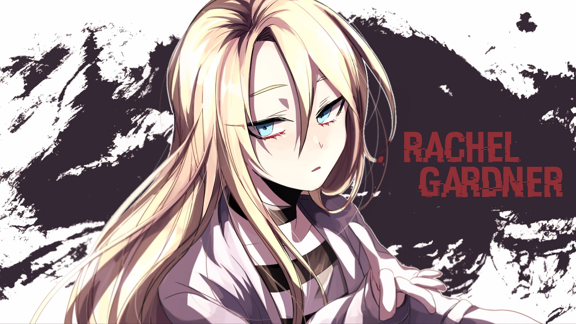 This HD wallpaper is about look, girl, anime, Angel bloodshed, <b>Satsuriku</b> <b>no</b> <b>...</b>