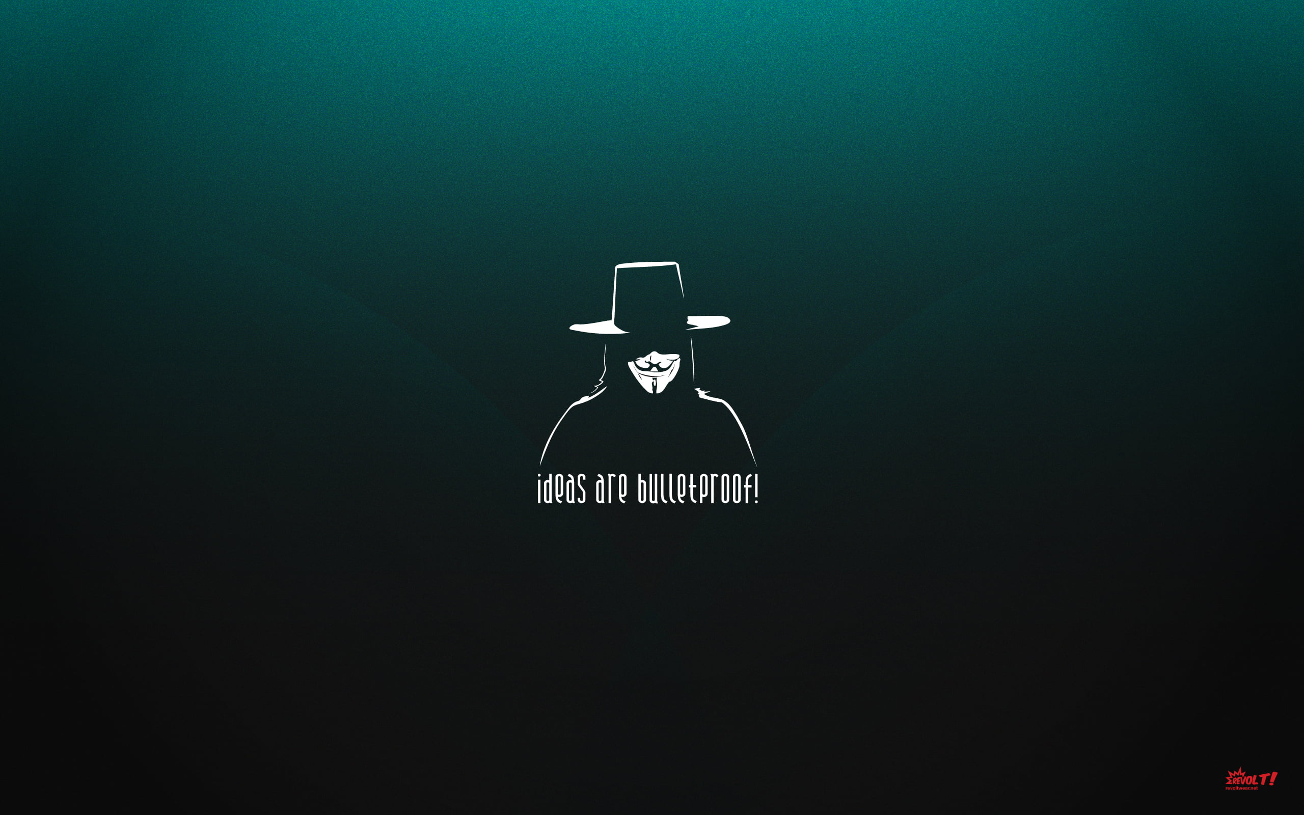 Guy Fawkes mask, minimalism, inspirational, quote, simplicity