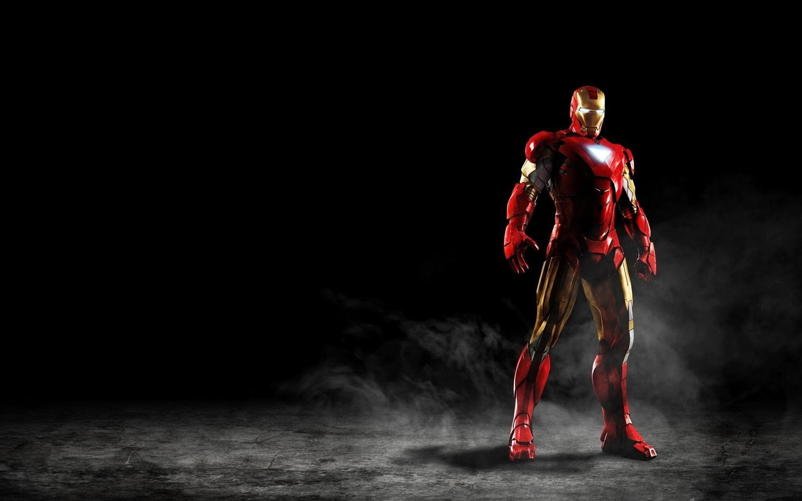 Marvel Iron Man, Marvel Comics, full length, black background