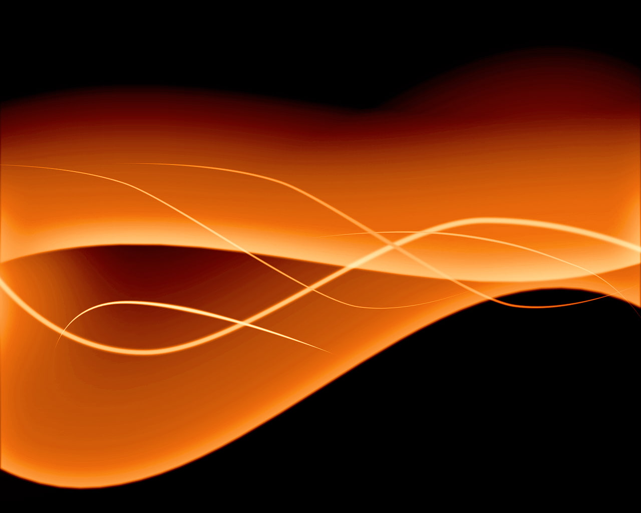 Orange HD, abstract