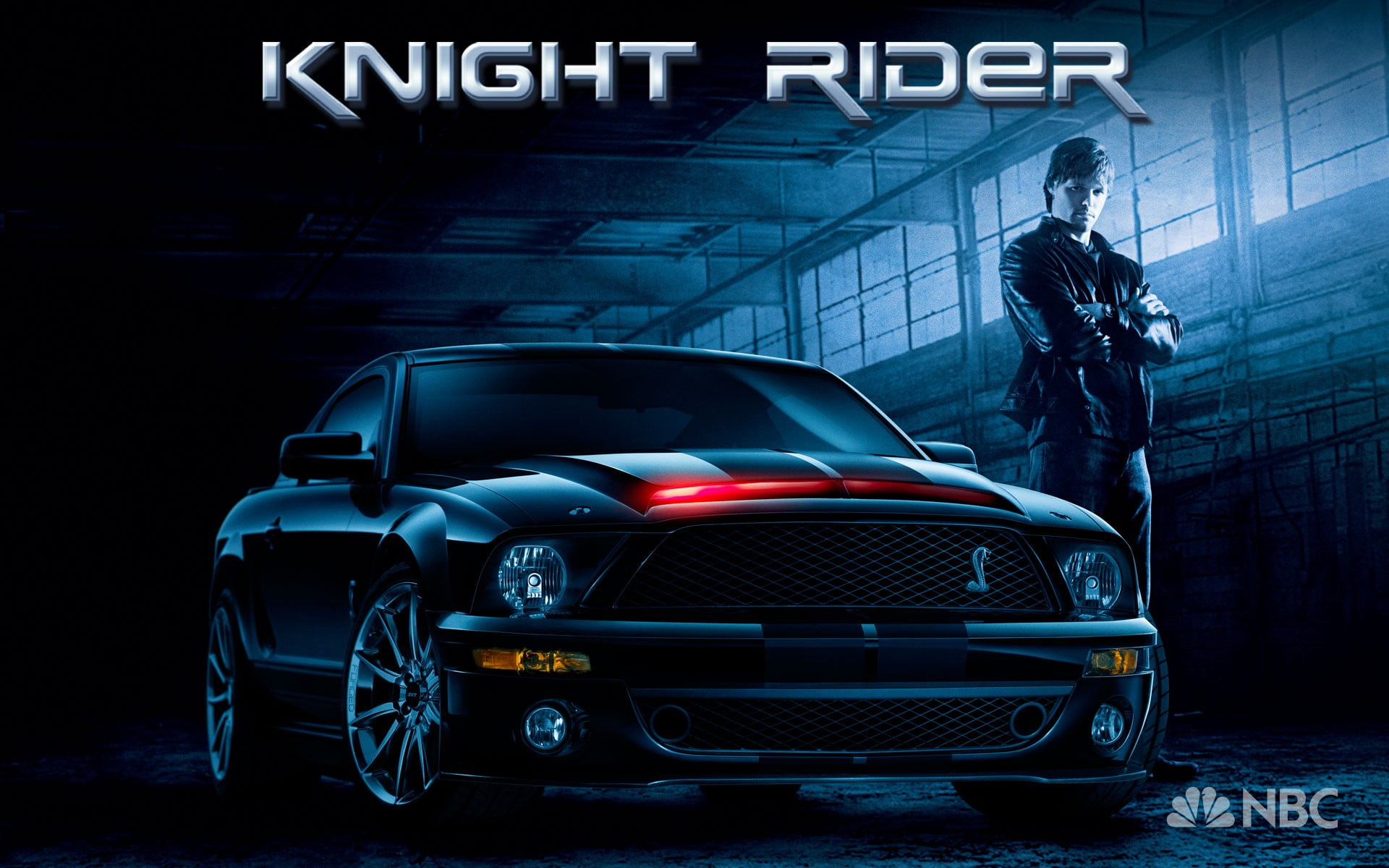 Knight Rider digital wallpaper, Ford Mustang, car, motor vehicle
