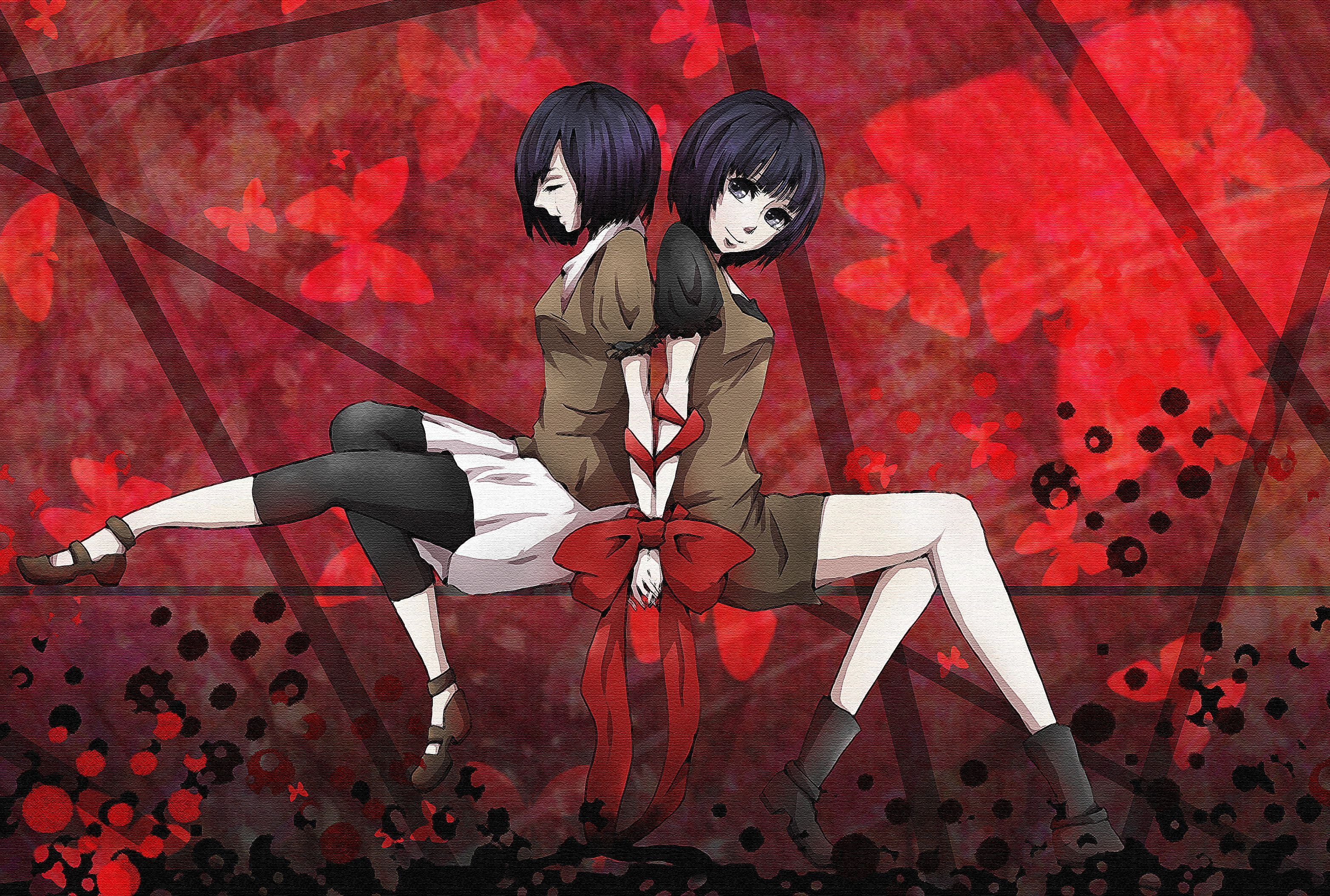 anime, anime games, anime girls, Fatal Frame, Project Zero II : Crimson Butterfly
