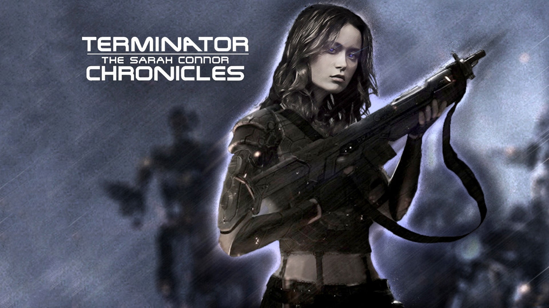 Terminator The Sarah Connor Chronicles game poster, Terminator Sarah Connor Chronicles