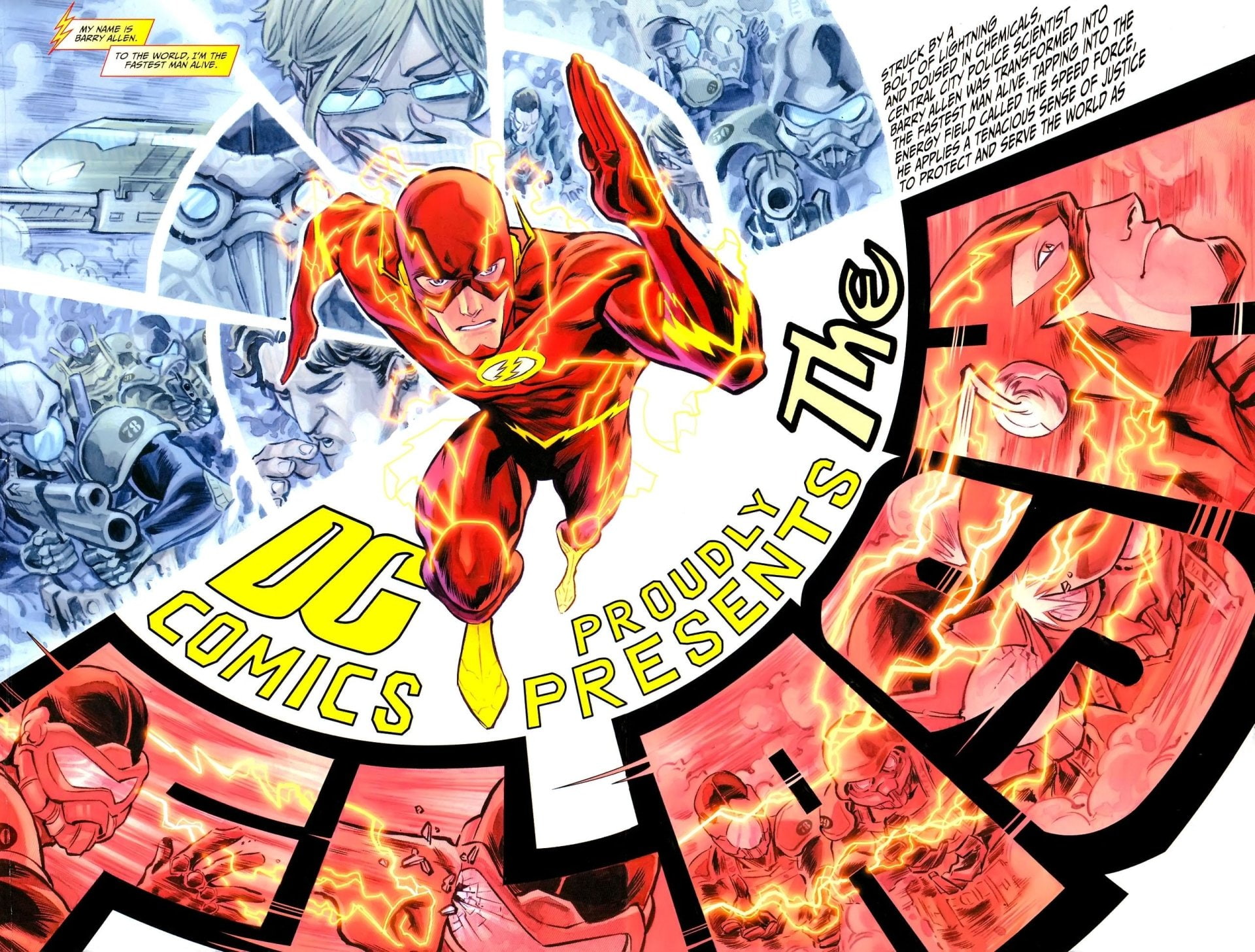 Comics, Flash, DC Comics, Superhero