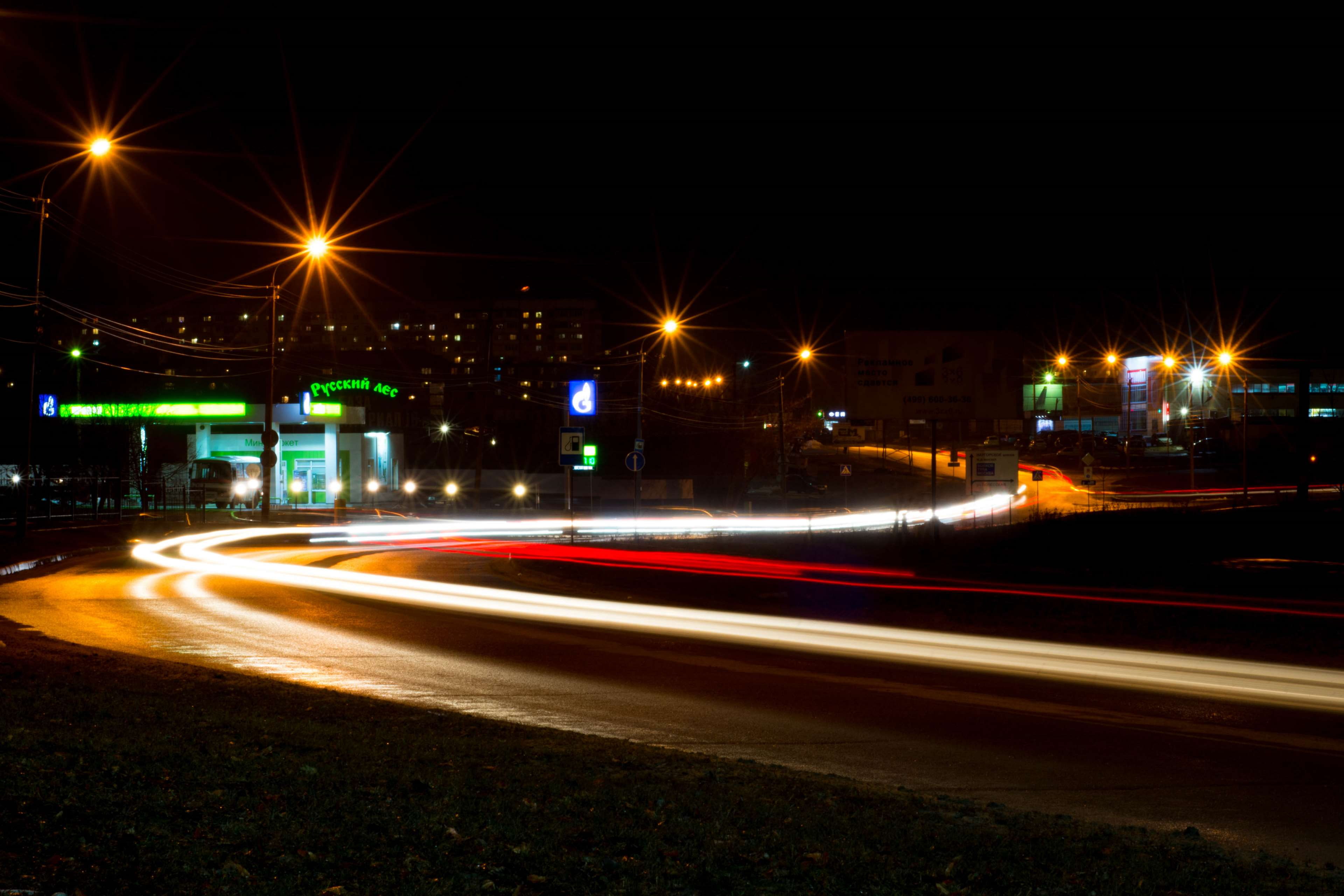 Free download | HD wallpaper: zelight, long exposure, night, road ...