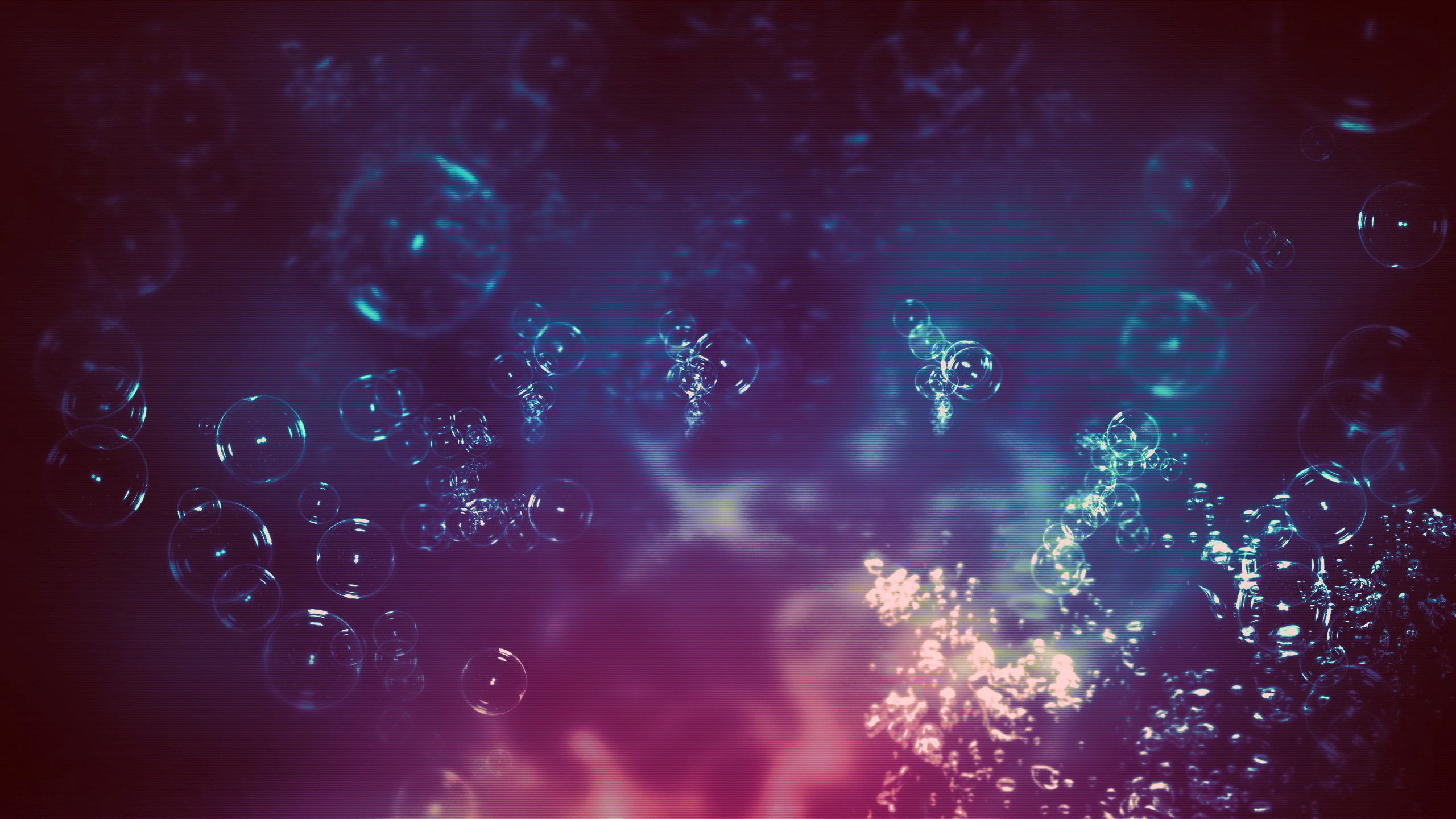 abstract, bubbles, Gradient